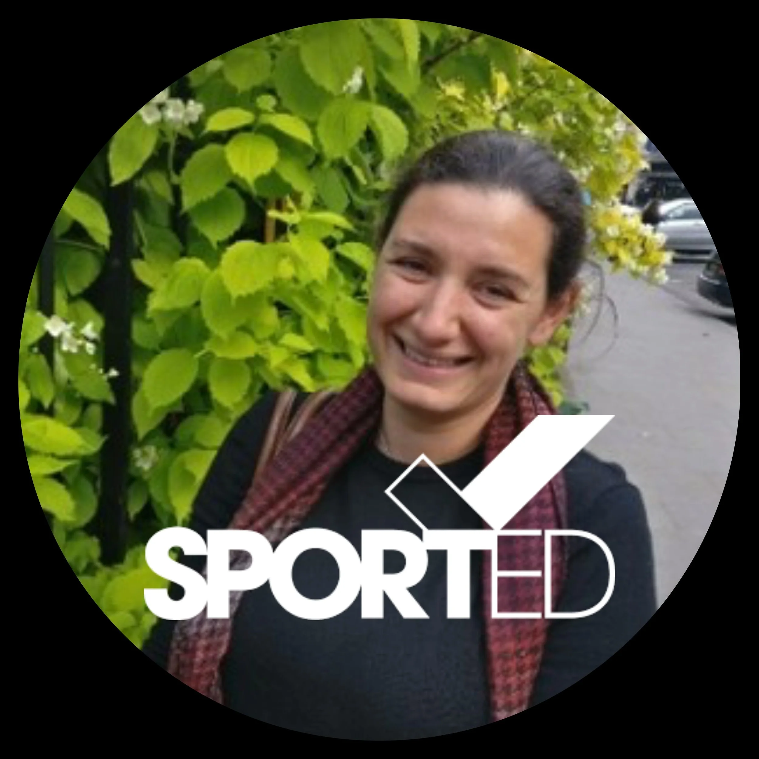 Nadia Lipsey and the Sported UK logo