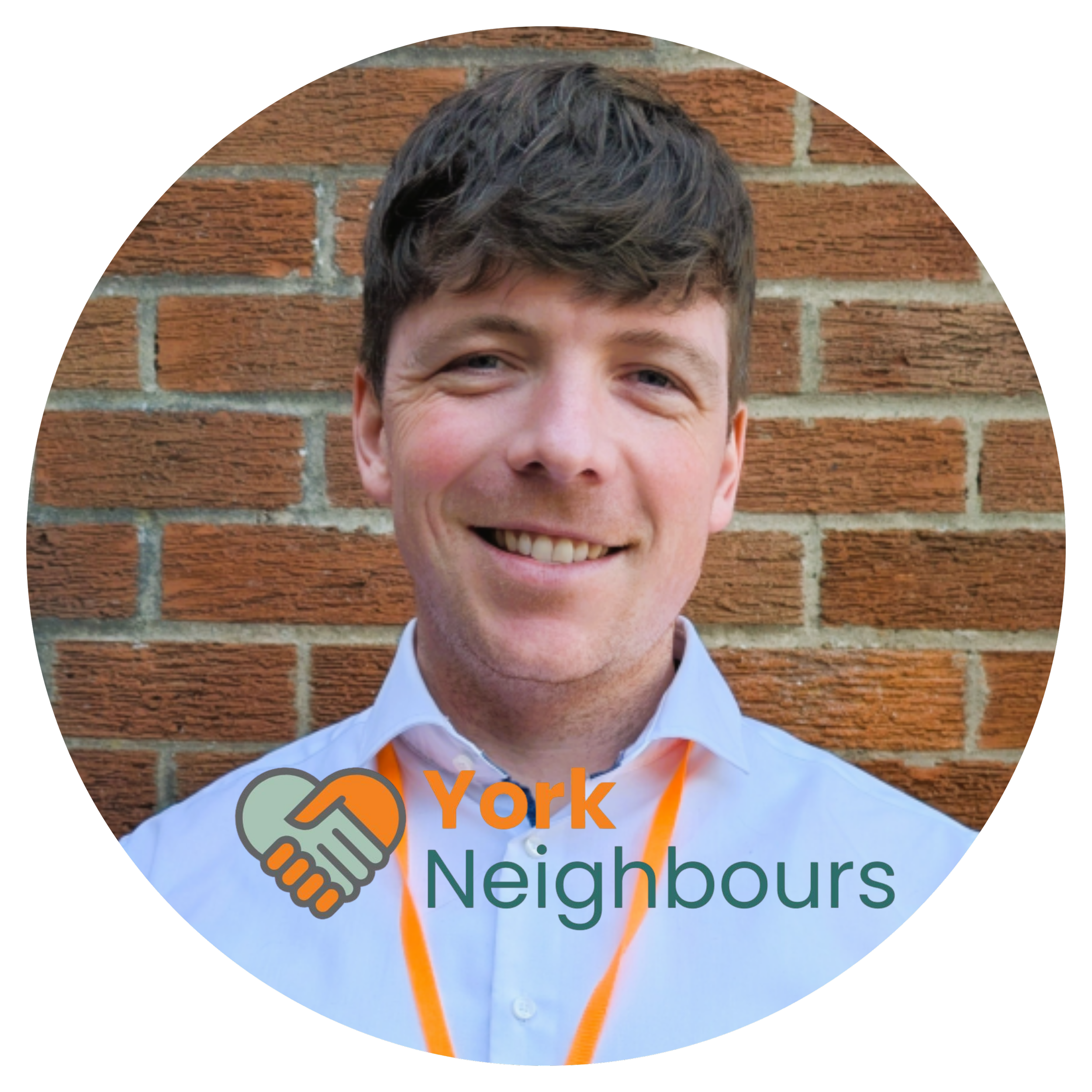 Kallum Taylor and the York Neighbours logo