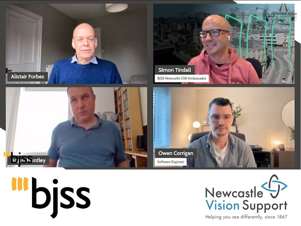 Newcastle Vision Support logo