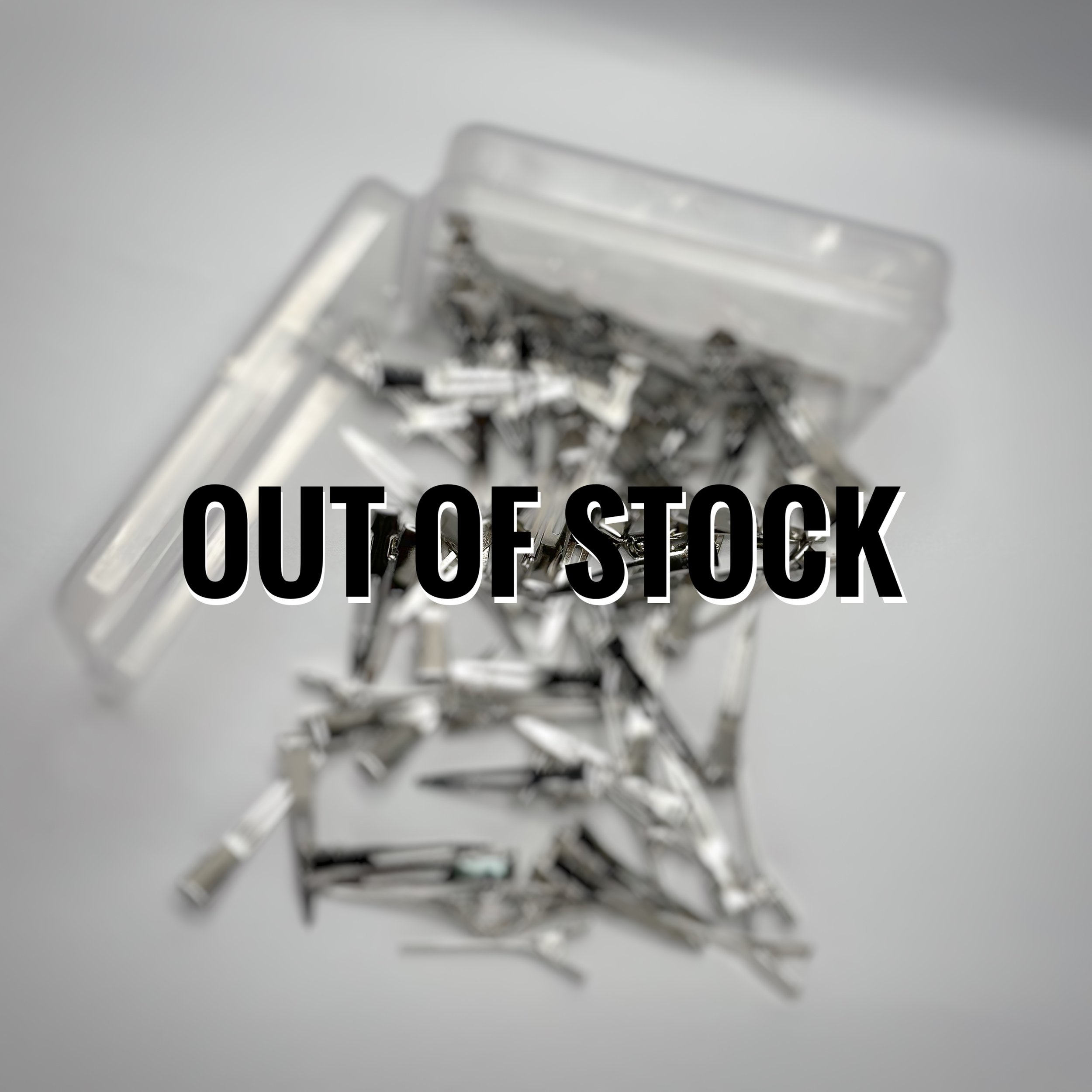 Metal hair clips box