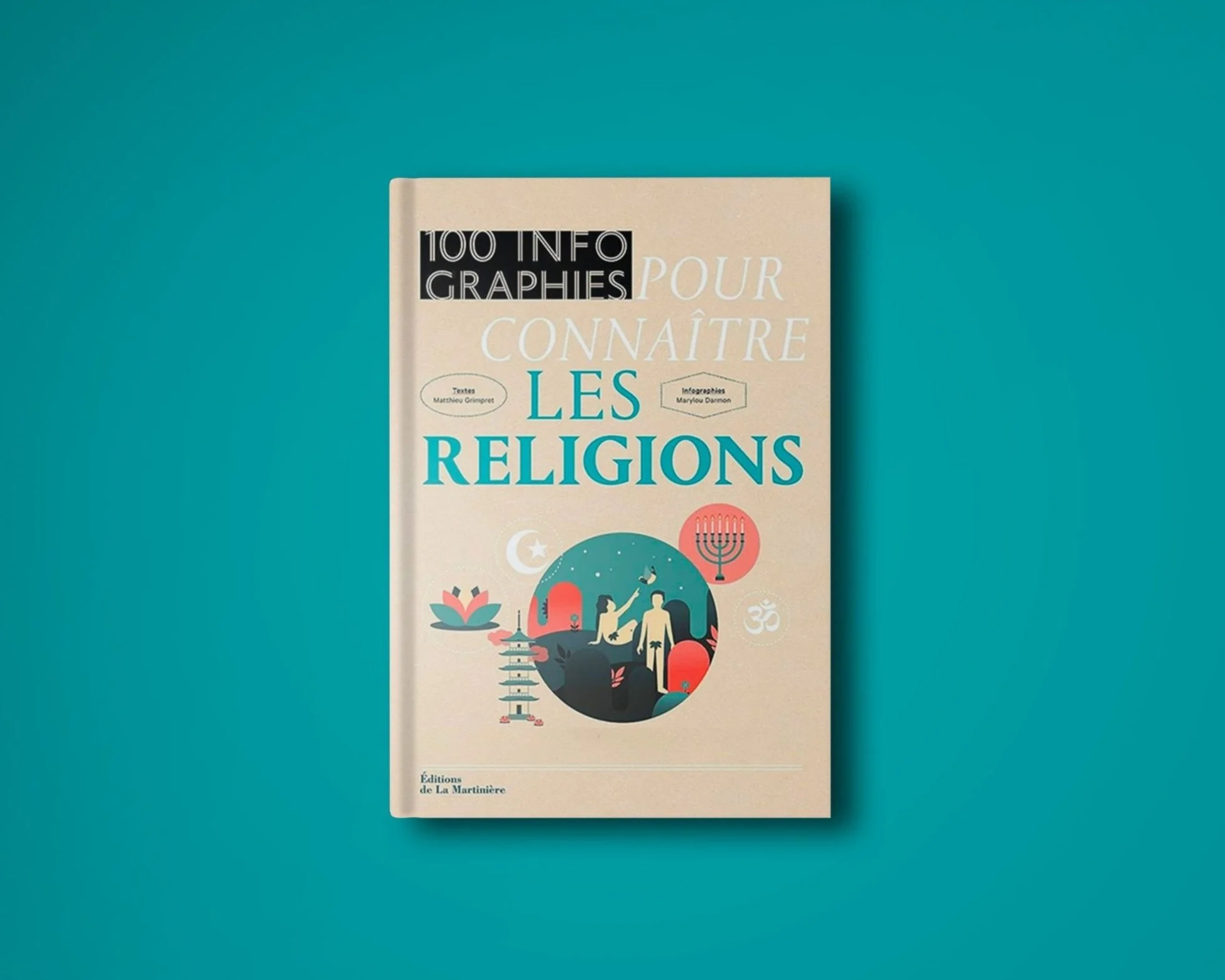 100 infographies pour connaître les religions - Édition