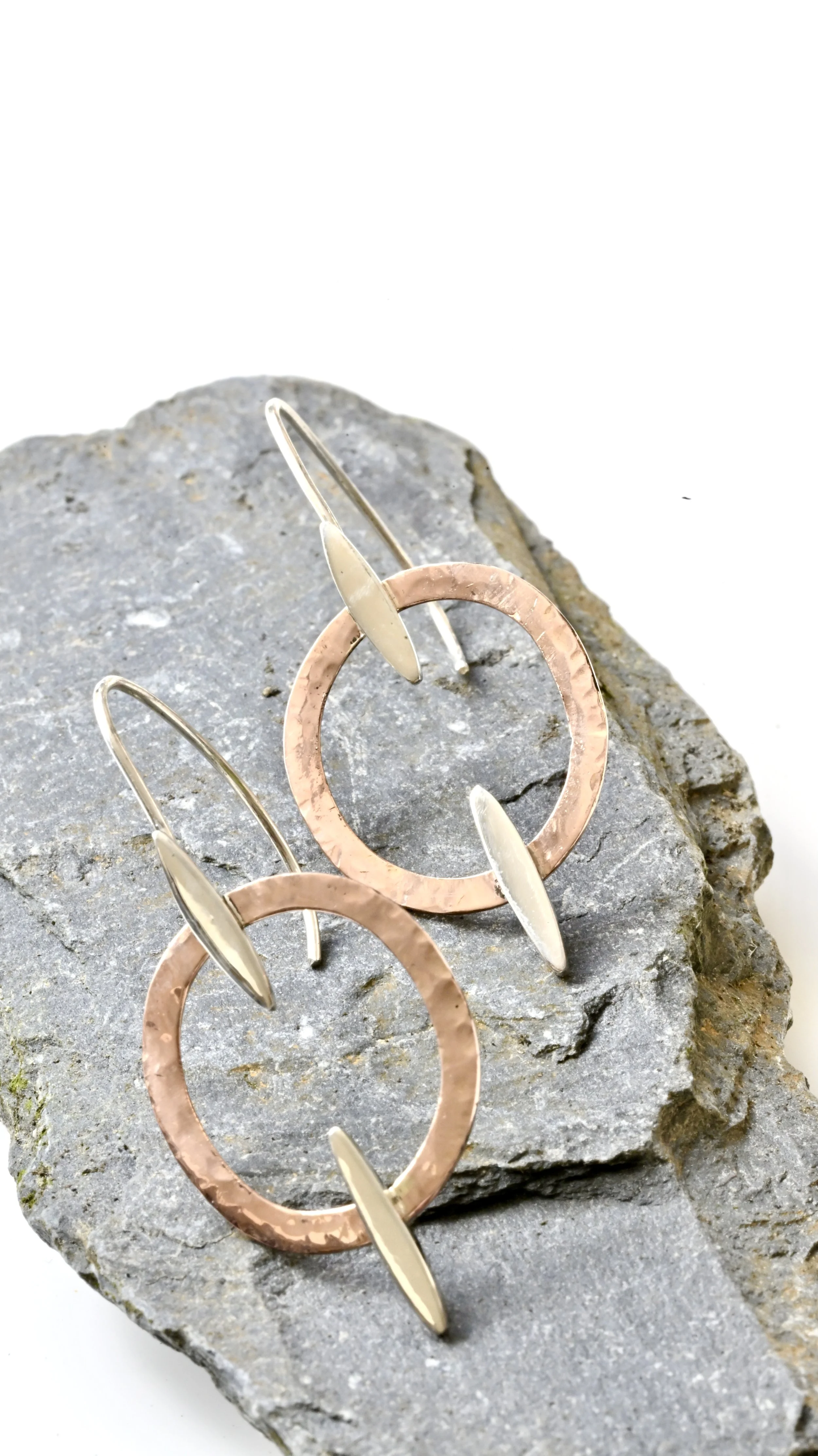 Gold Elemental Earrings