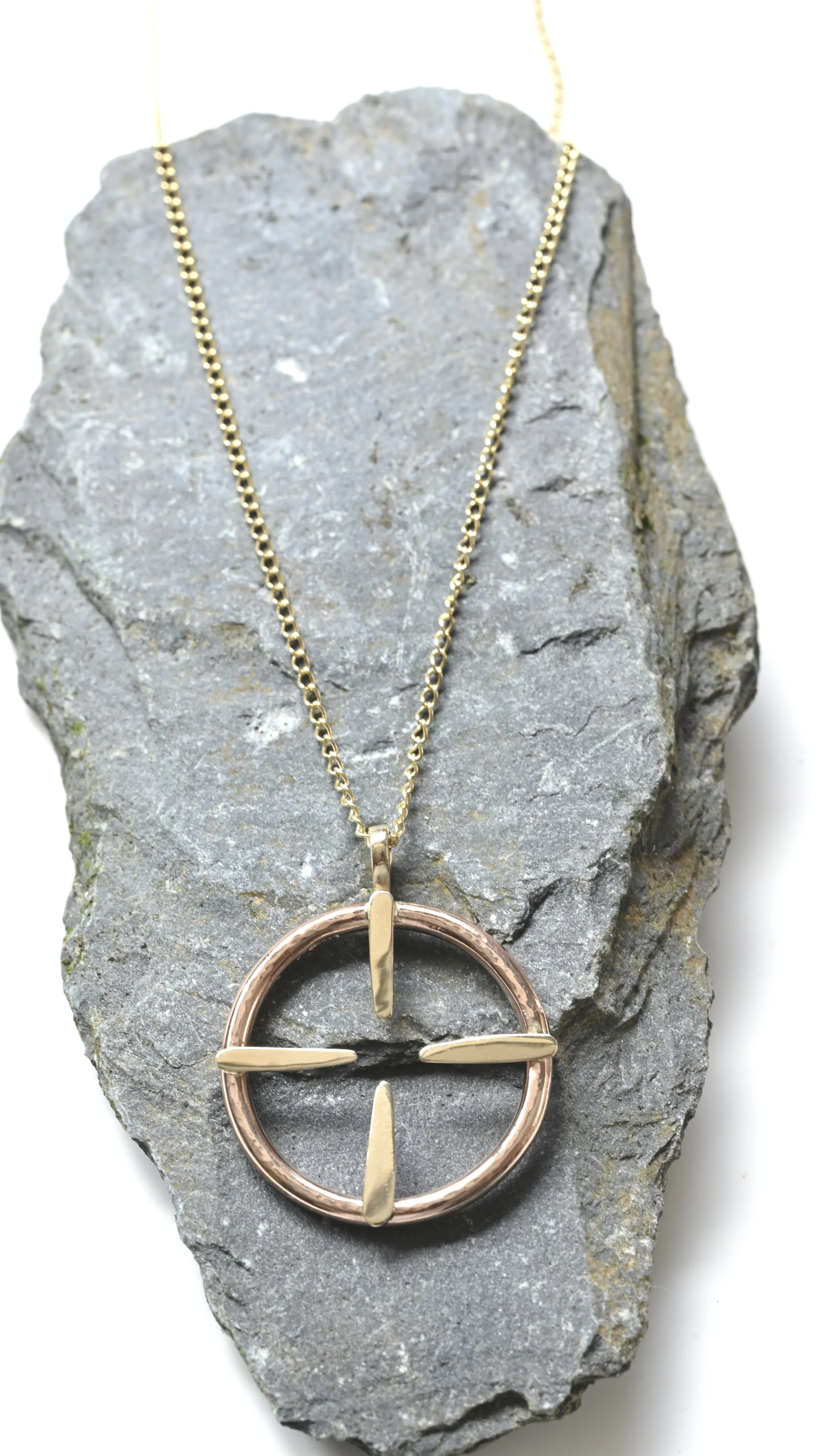 Gold Sunstar Necklace