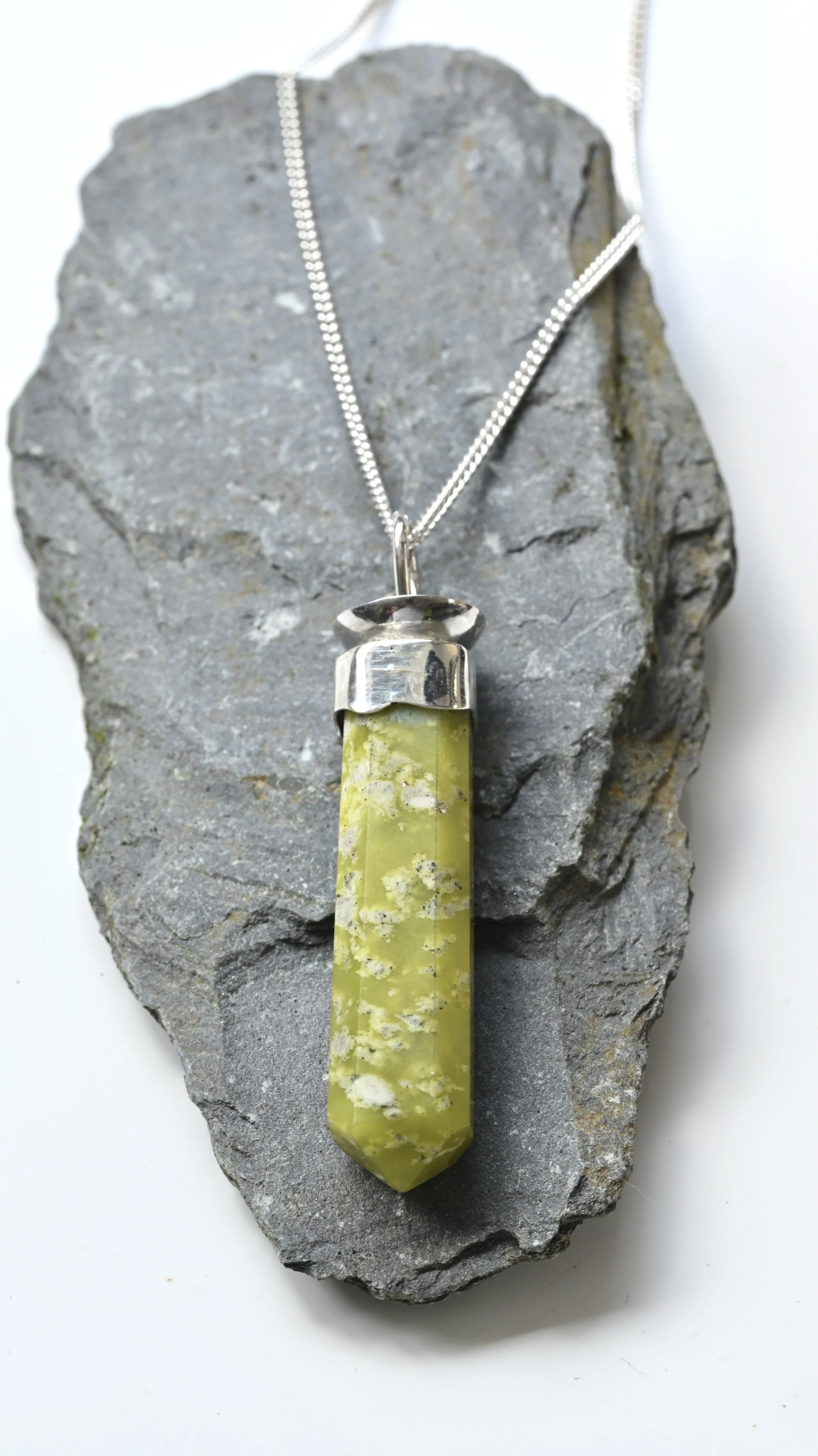 Crystal & Silver Necklace