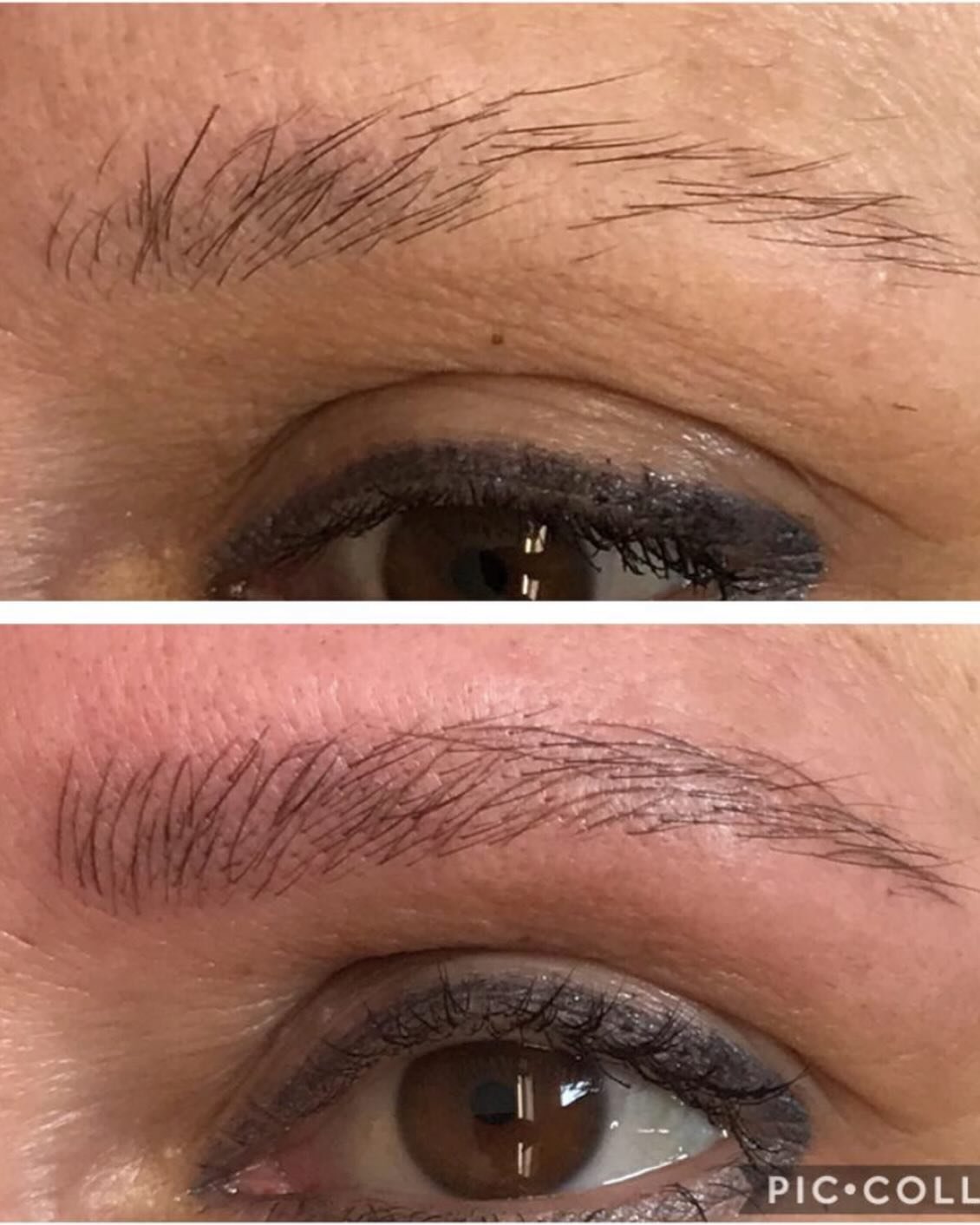 Before and after of microblading ✨ 

#microblading #eyebrows #augebrauen #sourcils #sobrancelhas #meilen #switzerland