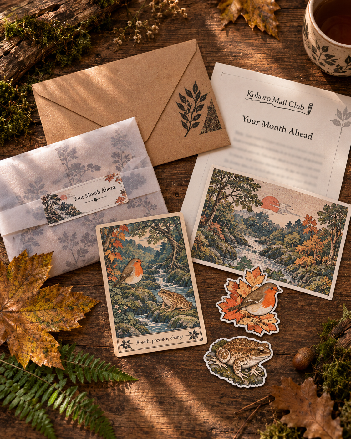 Kokoro Mail Club I Monthly Subscription
