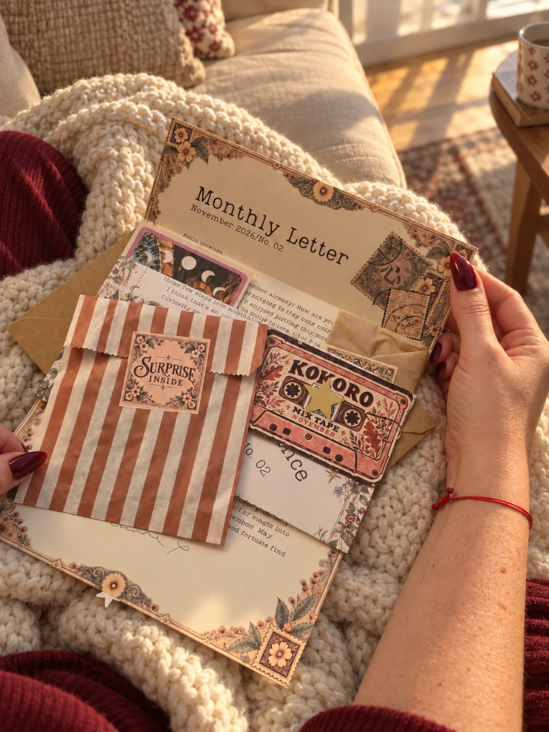 Kokoro Mail Club Monthly Subscription