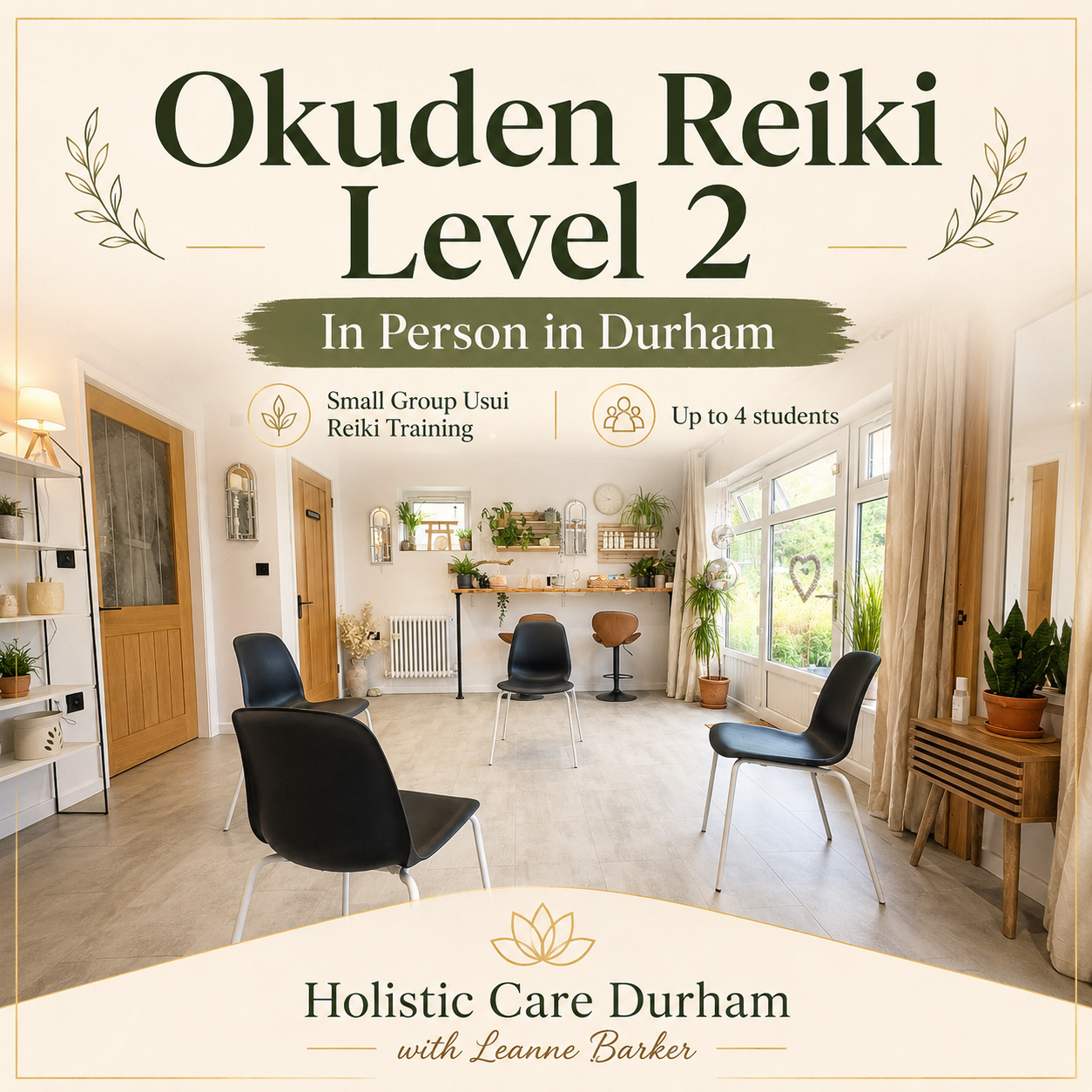 Okuden, Reiki Level 2, 10am- 4pm, 5/6th August