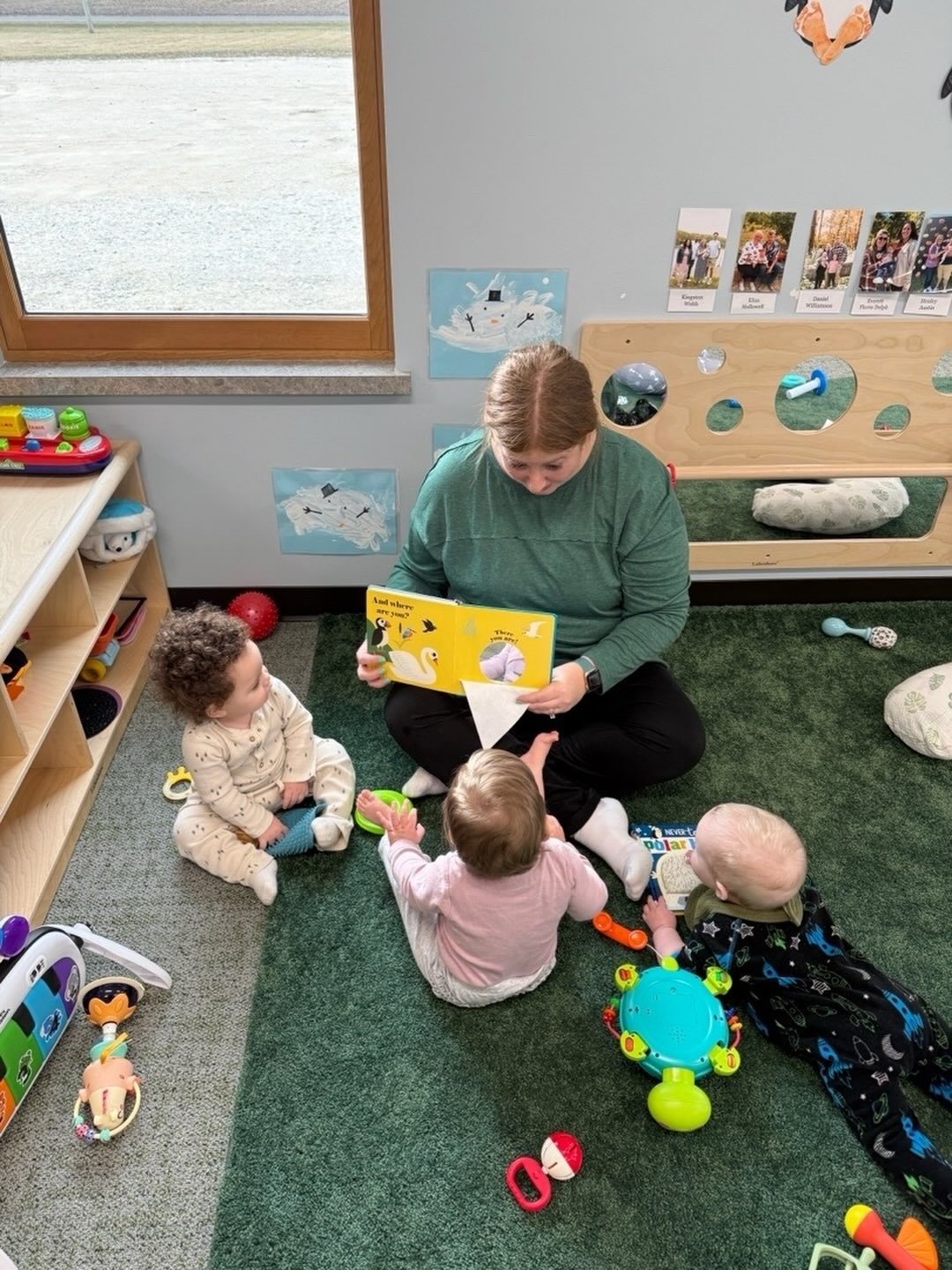 We are in hibernation for winter, learning about Arctic animals!  Our infant students are gaining skills and developmental milestones in leaps and bounds over here. Check us out, schedule a tour to see us in action, and get your infant on the list th