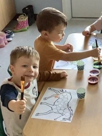 We&rsquo;ve had a fun month with the &ldquo;Wild West Roundup!&rdquo; Students in the preschool class had horses and cows to care for, ranches to build, and costumes for dramatic play. This past week they learned about coaches and trains and had an a