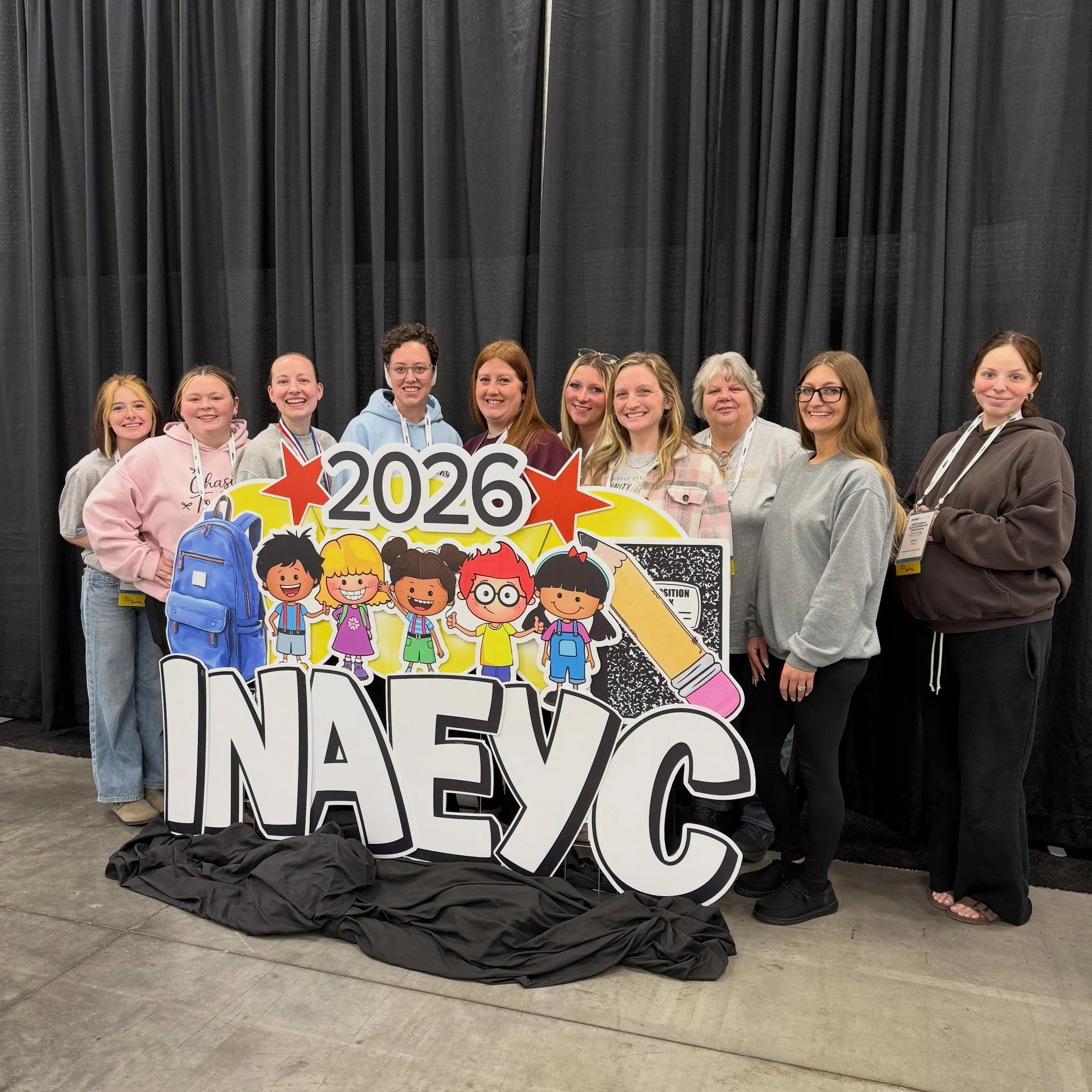 We are blessed with an amazing staff who work hard every day to learn and grow right alongside our students! 📖 We had a fantastic day at the Indiana Early Childhood Conference!