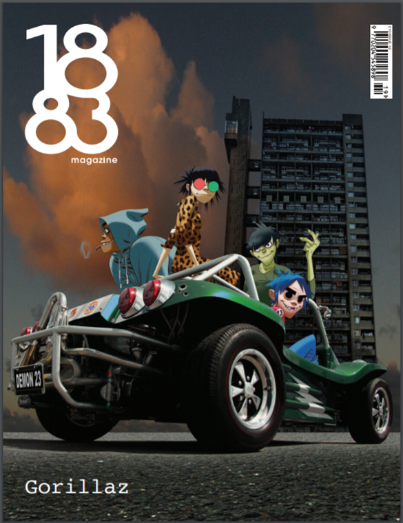 GORILLAZ FOR 1883