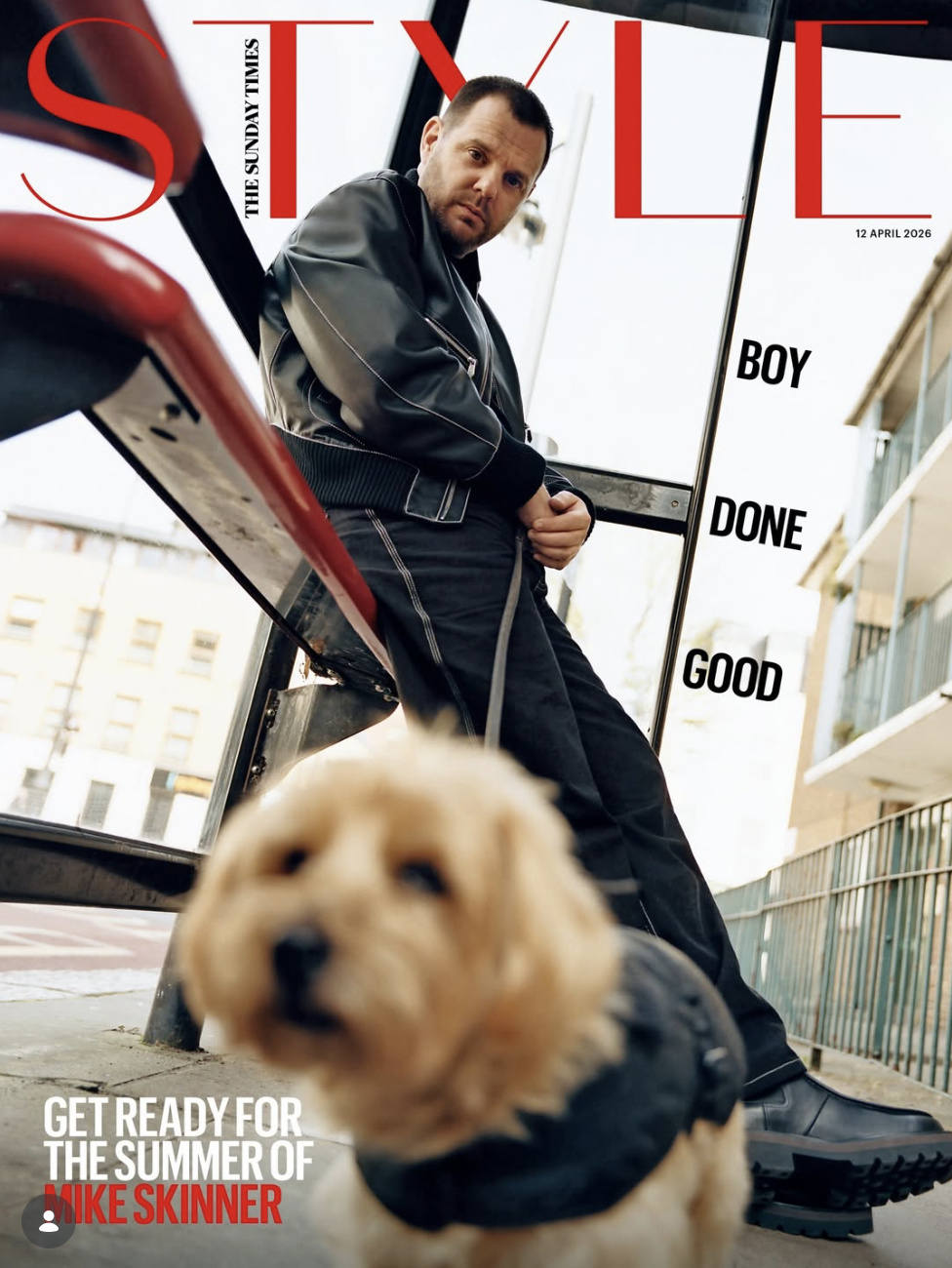 MIKE SKINNER FOR SUNDAY TIMES STYLE