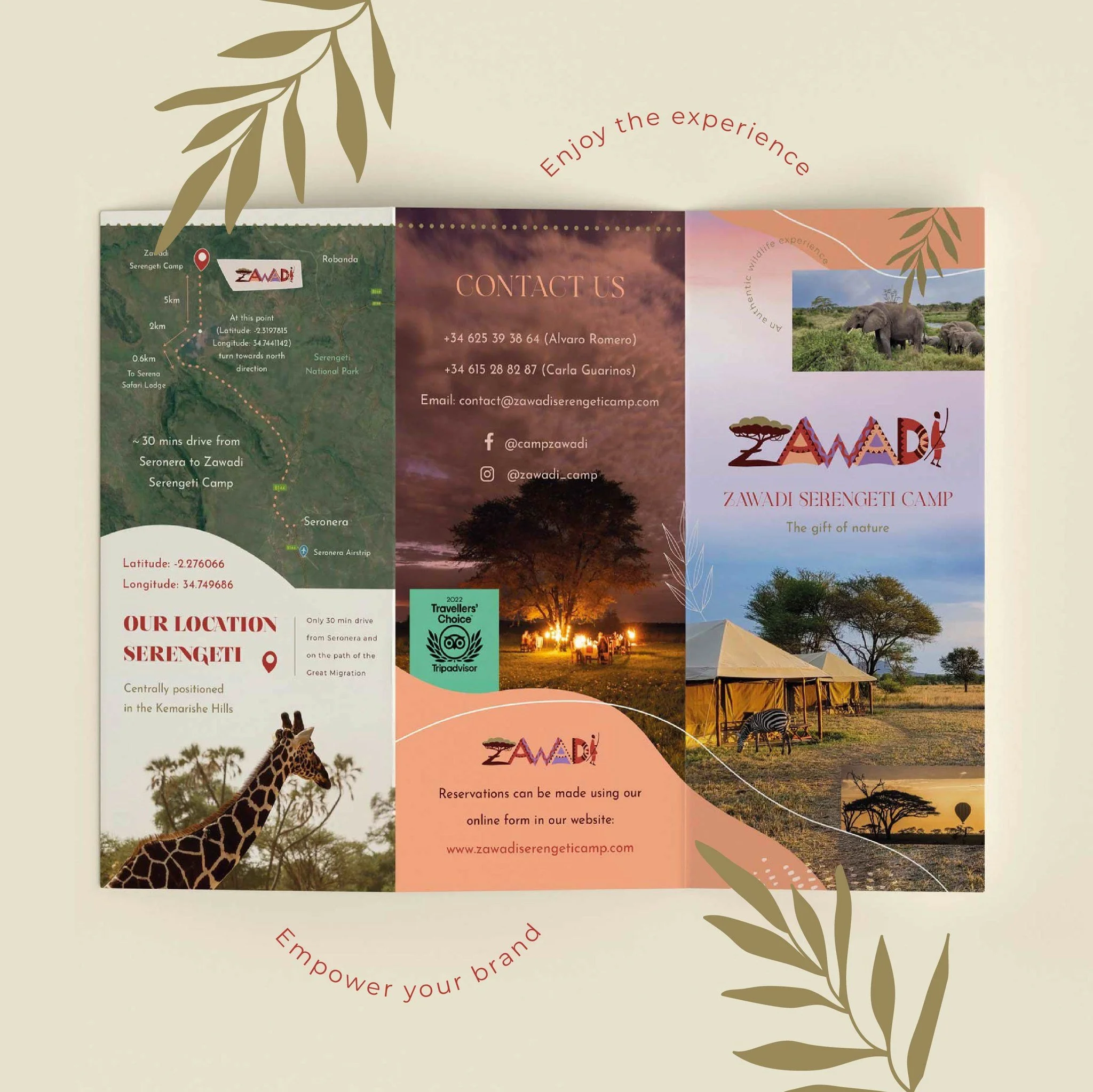 Viajamos al otro lado del mundo con Zawadi Serengeti Camp (@zawadi_camp) ✈

&Eacute;ste es nuestro proyecto m&aacute;s internacional, que nos ha hecho so&ntilde;ar despiertas con un ex&oacute;tico viaje por la sabana africana. Disfrutando de la exper