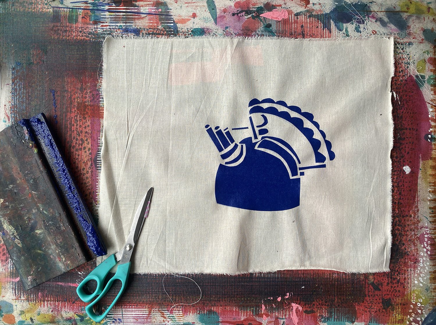 Screen printing workshop