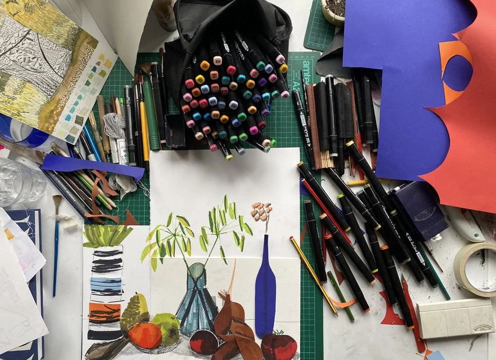 Monthly still-life drawing class