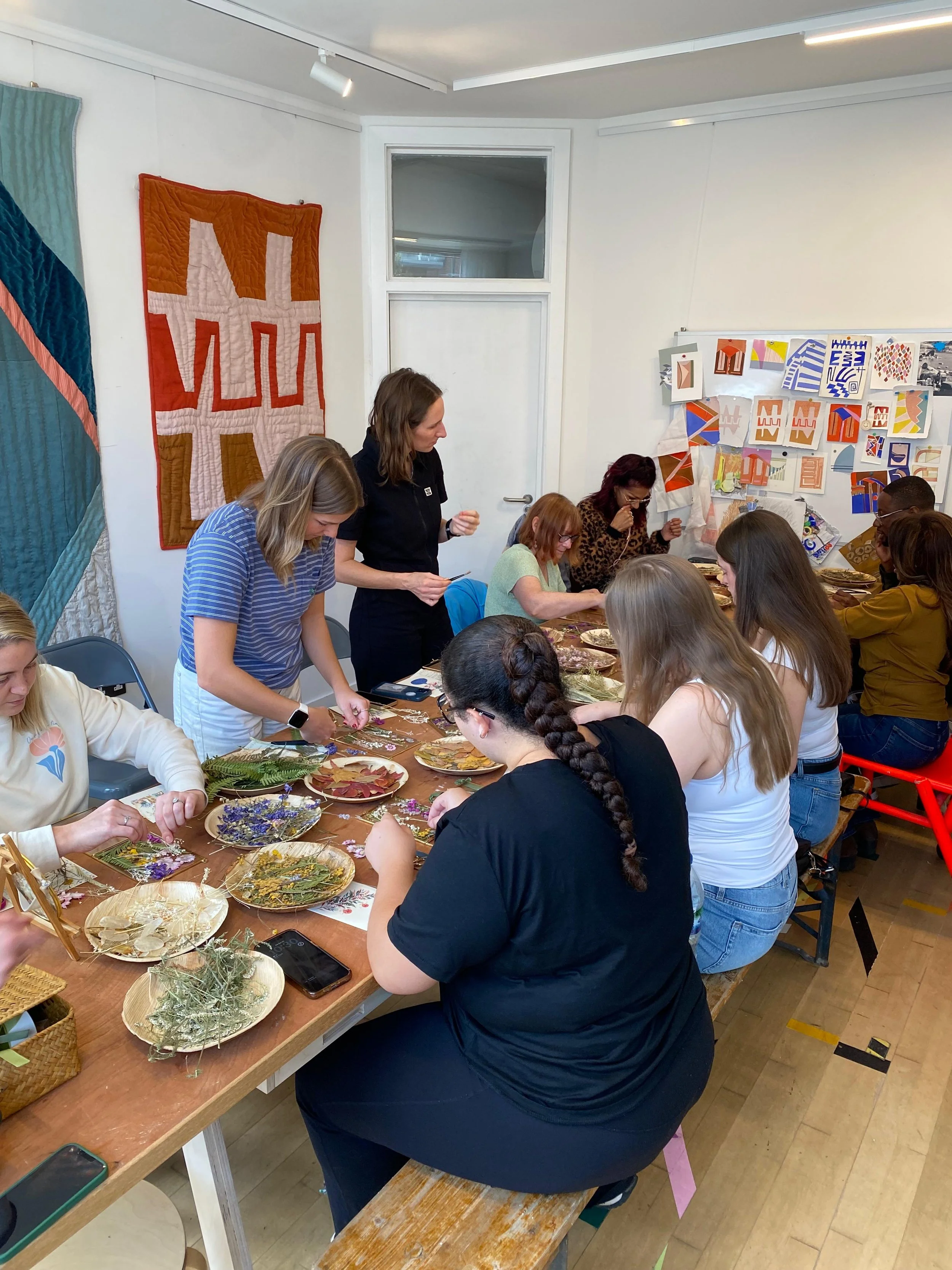 Pressed Flower Frame Workshop