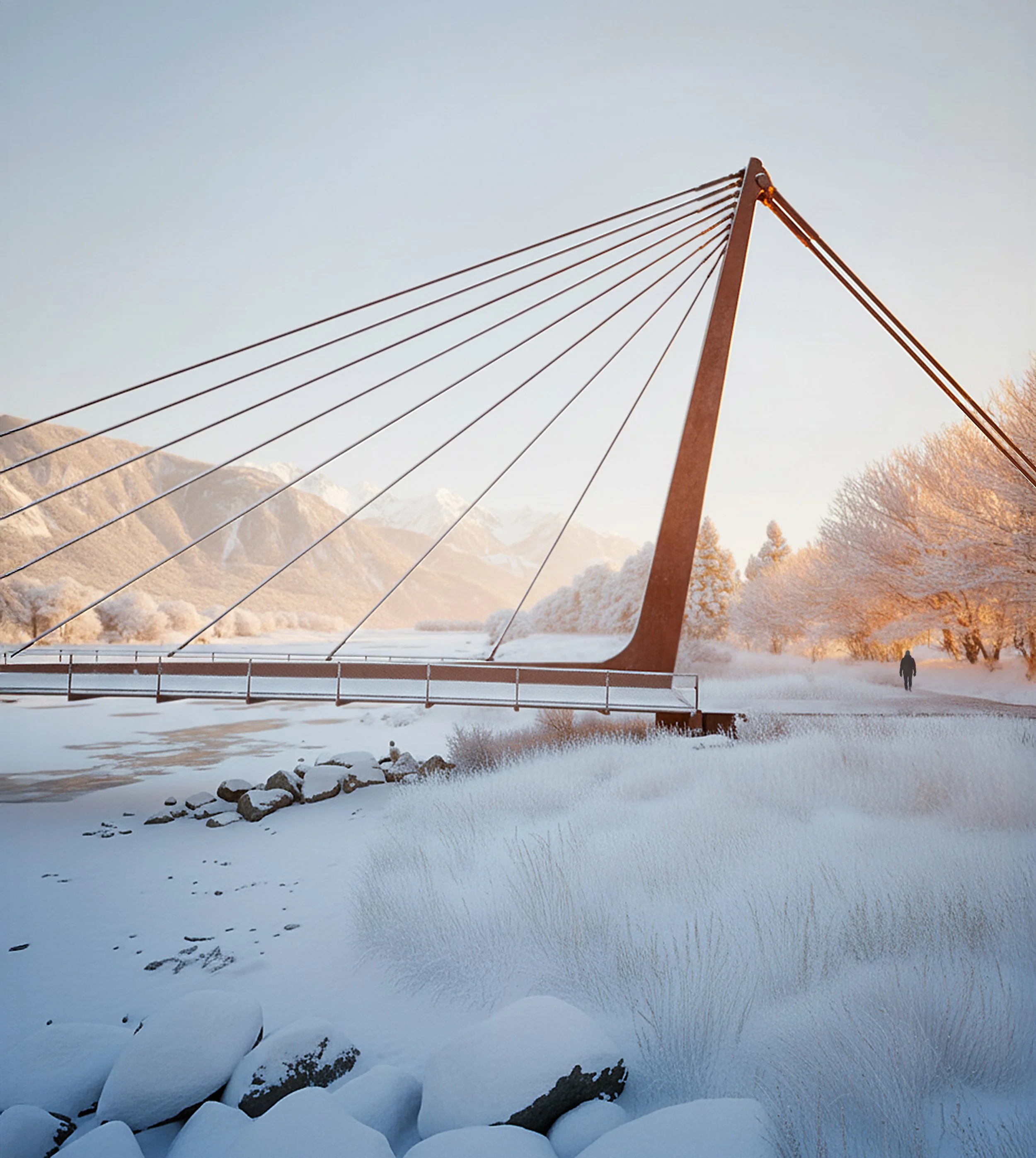 Ganz Muller Architectes | Passerelle Charbonnière