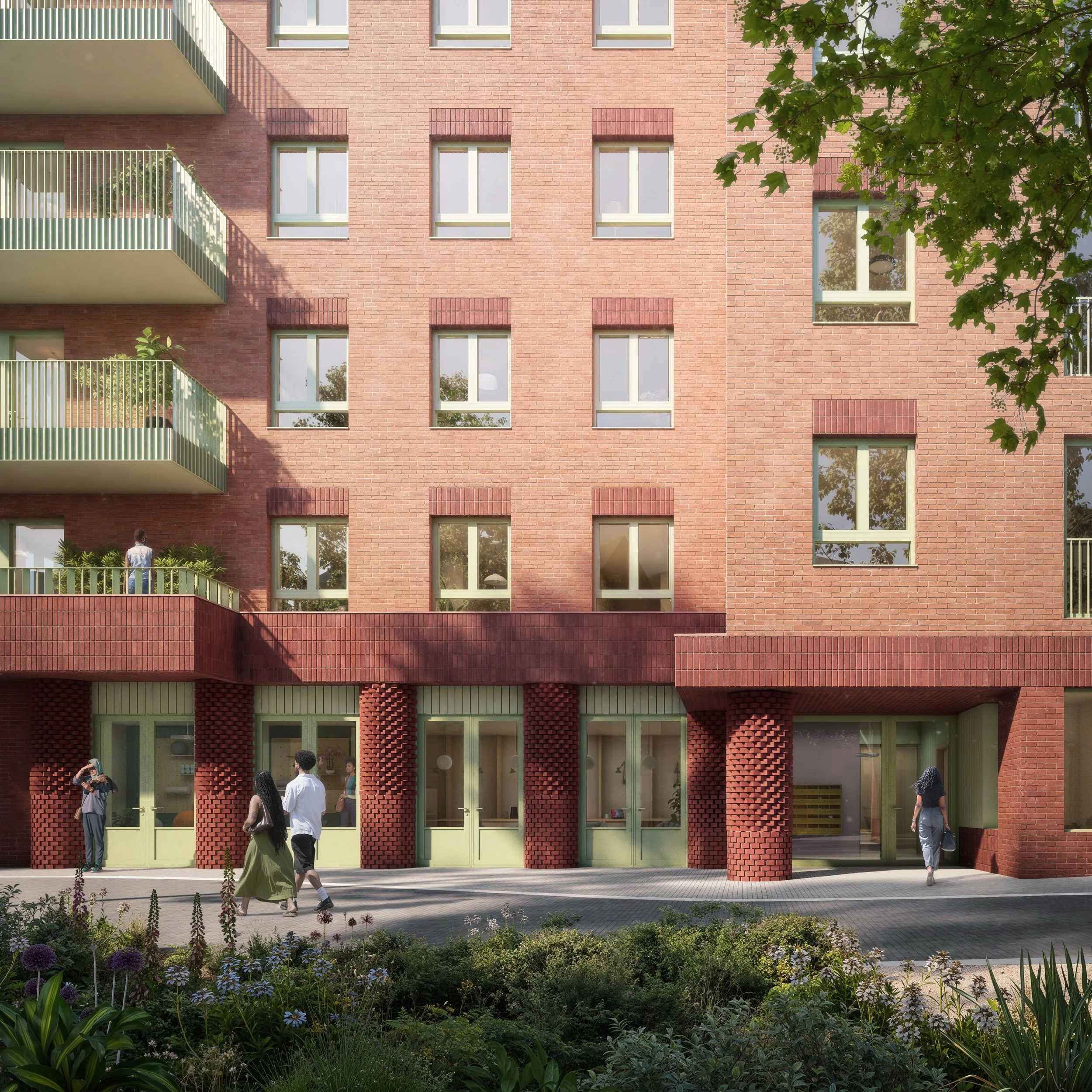 Bell Phillips Architects | Pocket Living_Leigham Court Road