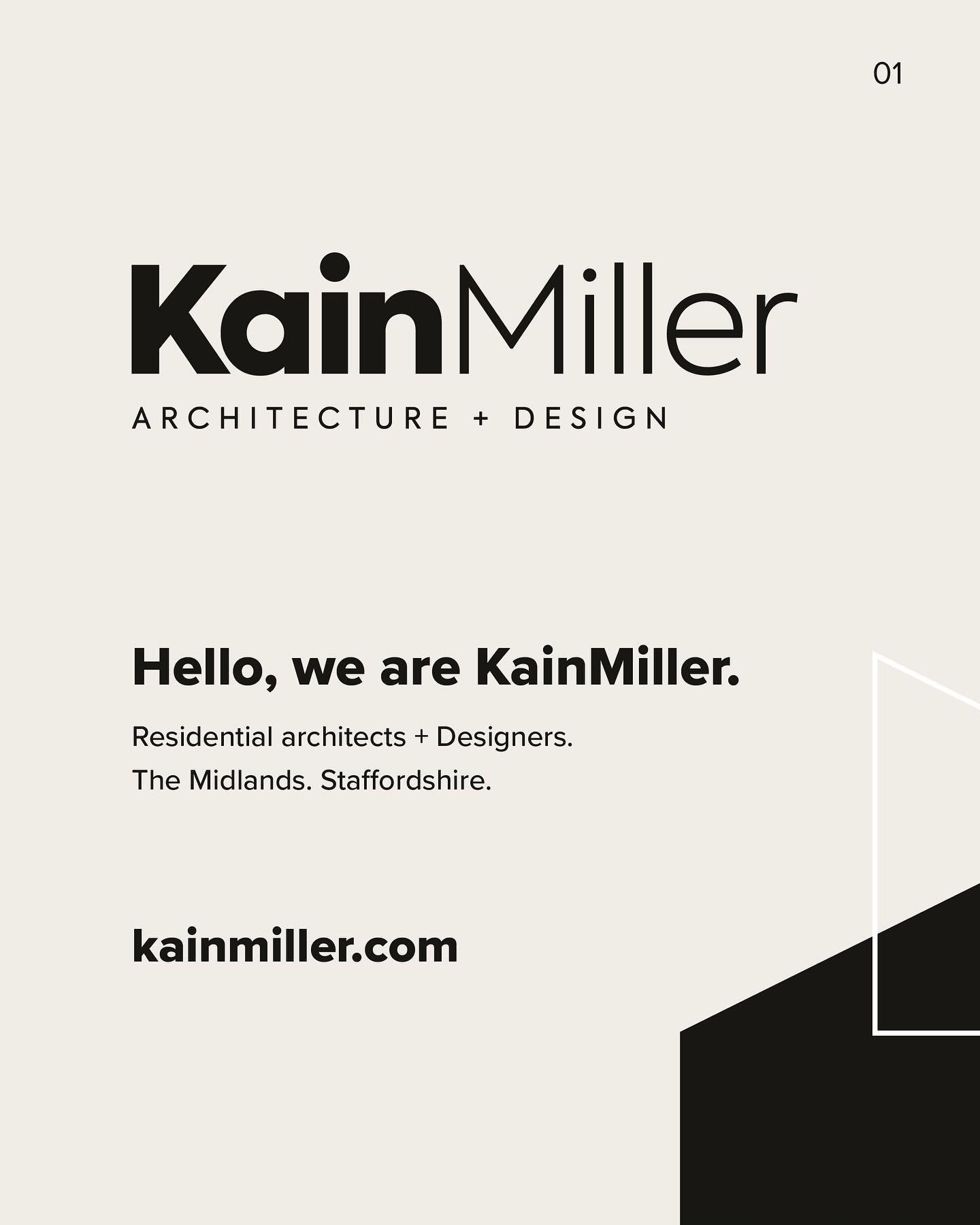 👋Hello! We are Kain Miller, residential architects and designers based in the West Midlands. Our mission? To deliver small-scale residential projects with the professionalism of big businesses. 🏡✨ # #KainMiller #ResidentialDesign #WestMidlands #Arc
