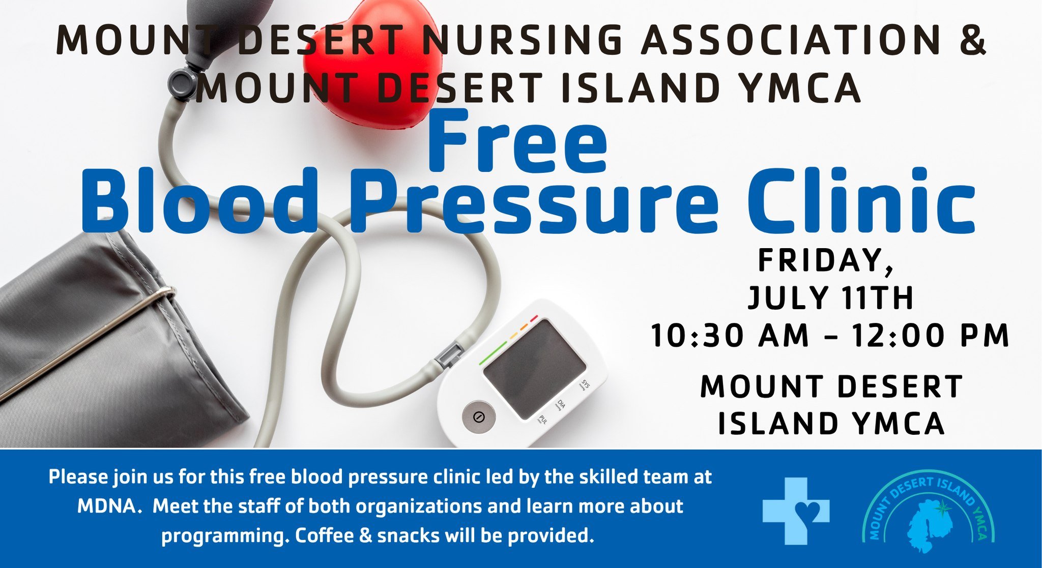 Blood Pressure Clinic at YMCA