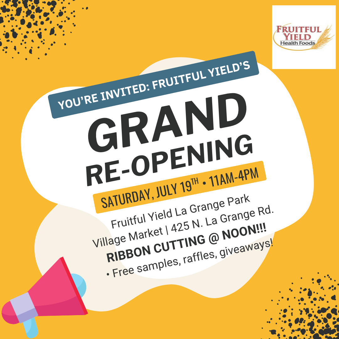 Fruitful Yield’s Grand Reopening & Ribbon Cutting