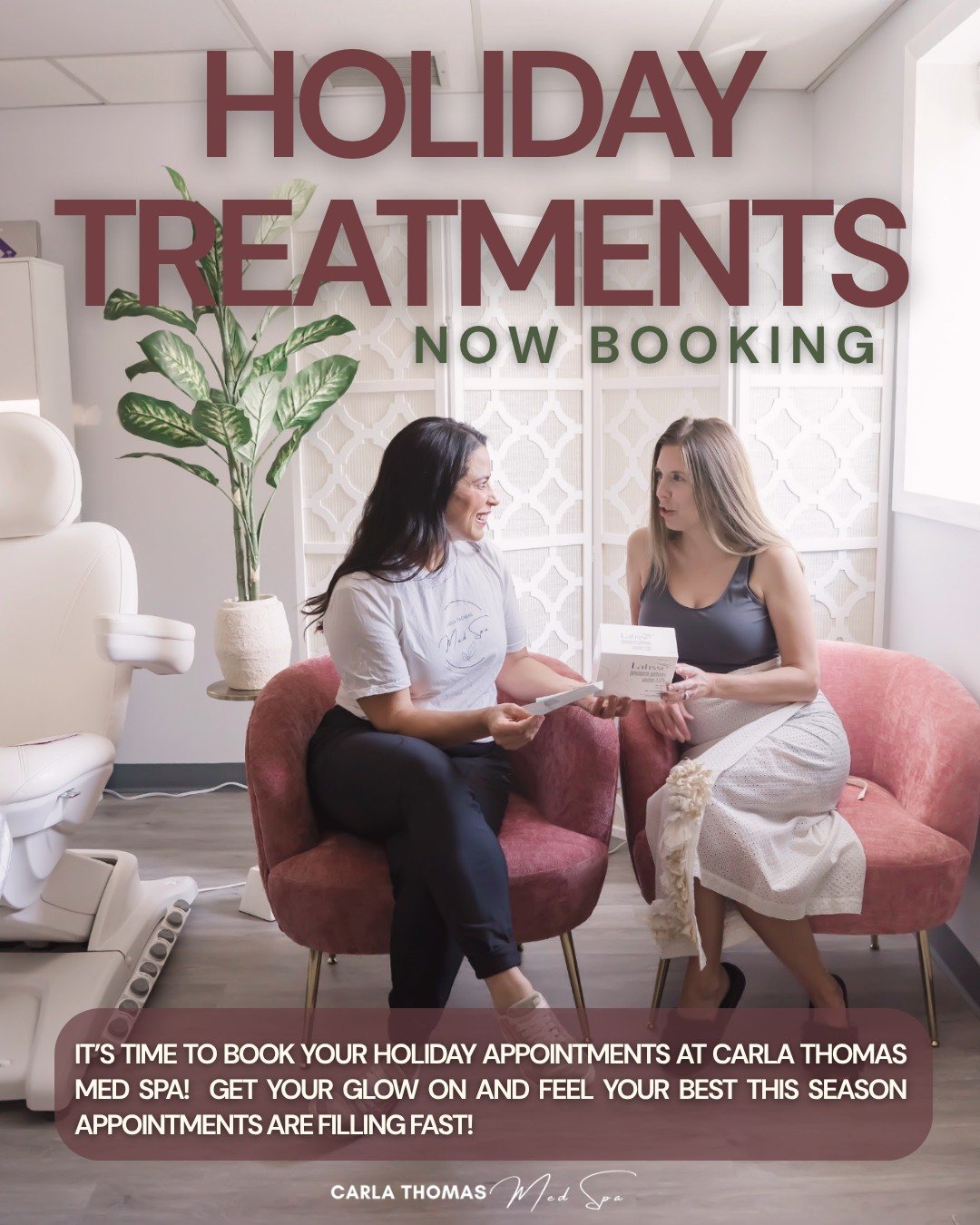 Holiday Treatment - Now Booking