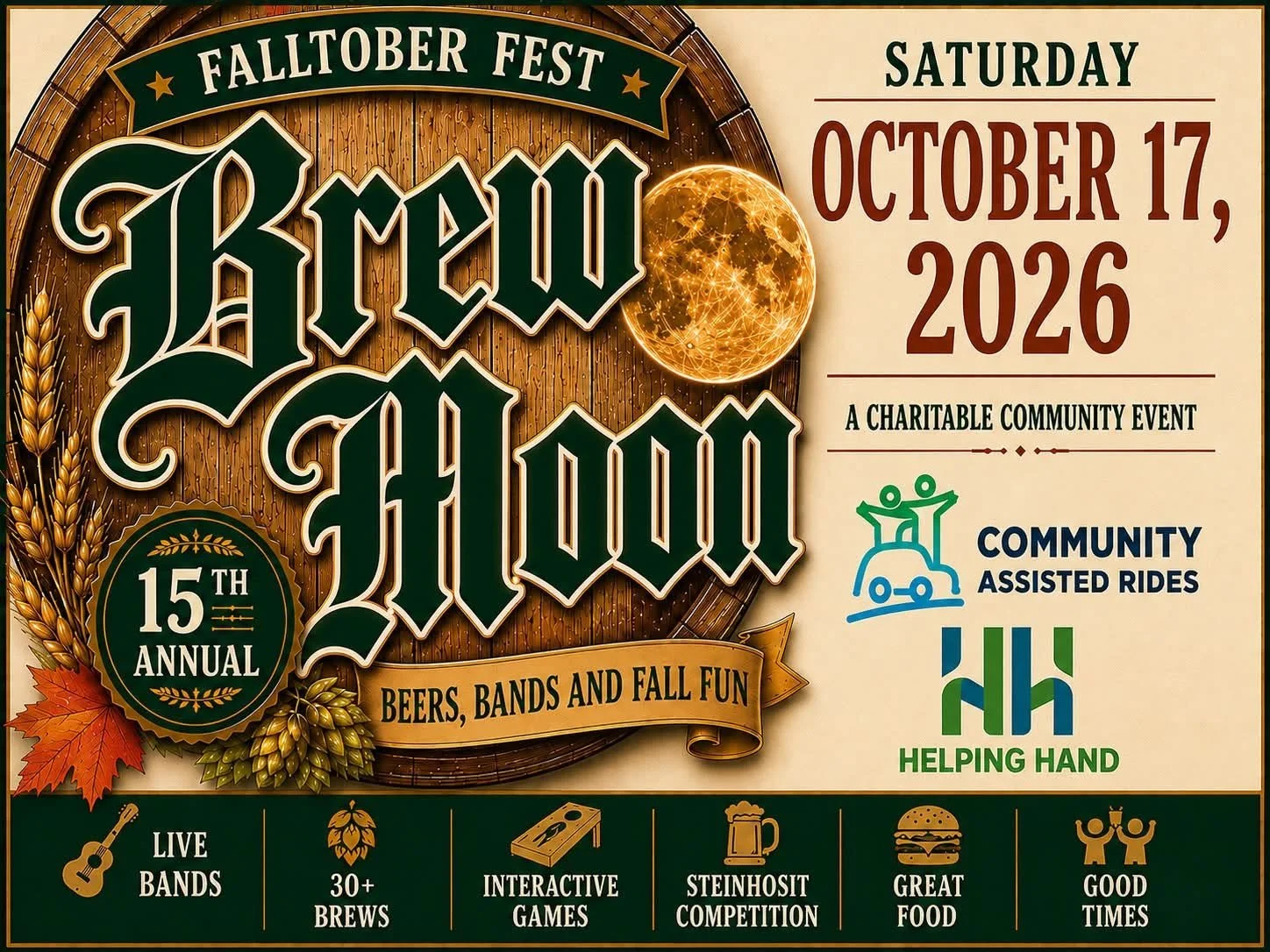 "Brew Moon Festival - Beer & Bands at The MAX"