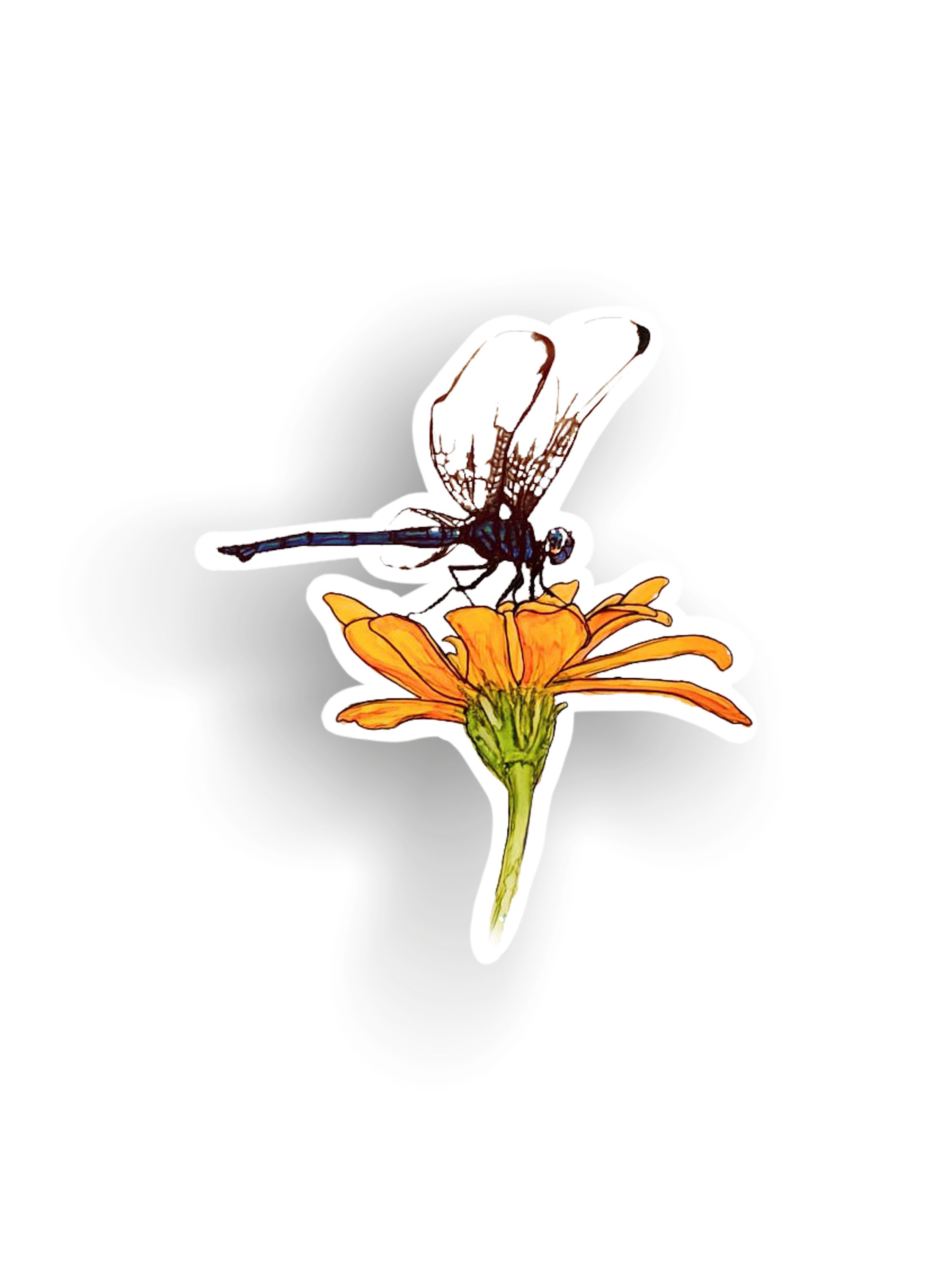 Dragonfly Vinyl Sticker