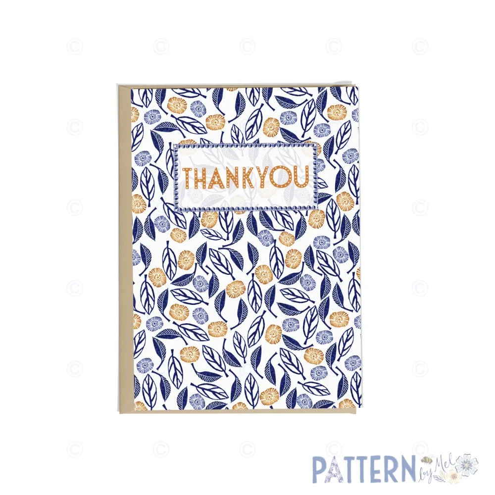 Thank you card (Design - Betty)