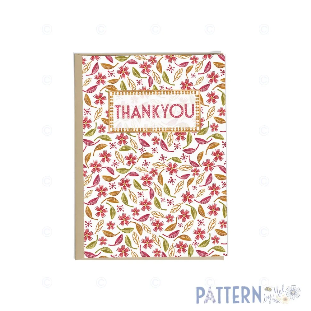 Thank you card (Design - Evelyn)