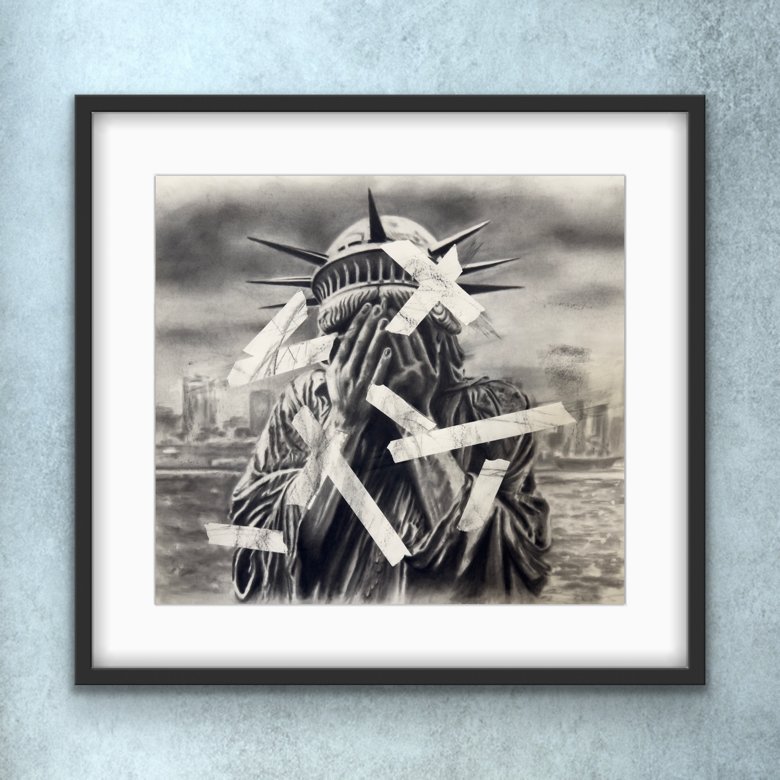 Lady Liberty Print