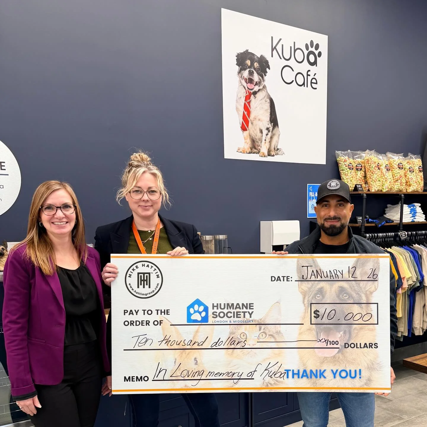 Special day of the year.
It&rsquo;s a privilege to be able to contribute to @humanesocietylm in memory of my Kuba. 
His memory will live on by making the lives of other animals better. 
The Humane Society works tirelessly and they need all the help t