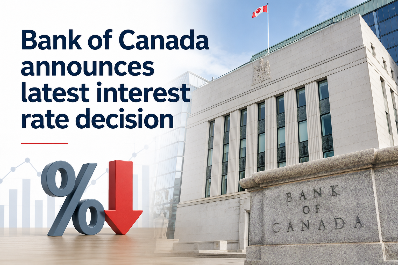 Bank of Canada announces latest interest rate decision