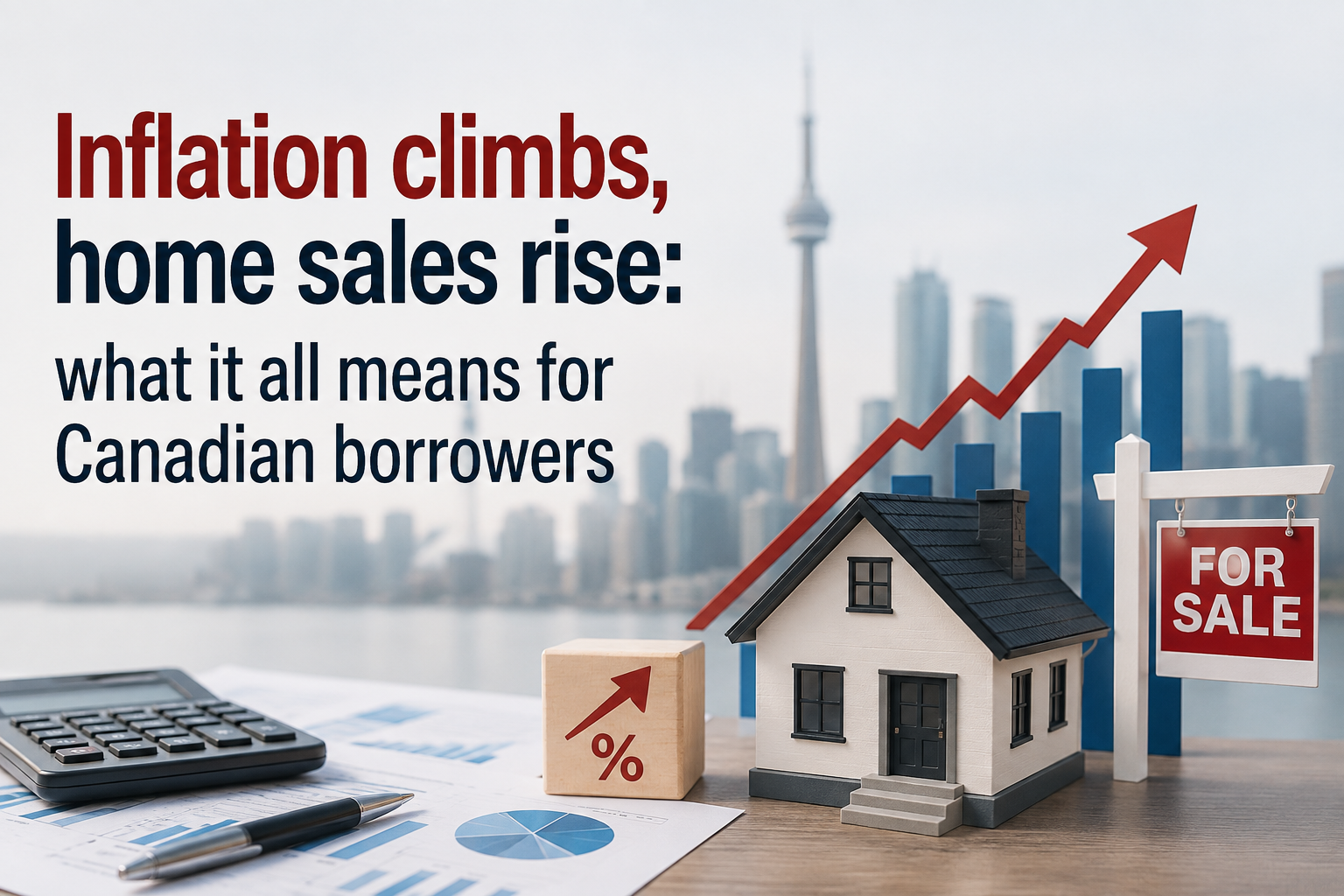 Inflation climbs, home sales rise: what it all means for Canadian borrowers