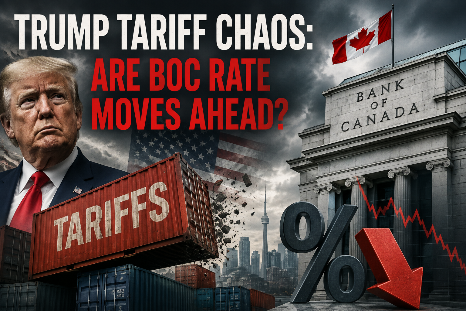 Trump tariff chaos: are BoC rate moves ahead?