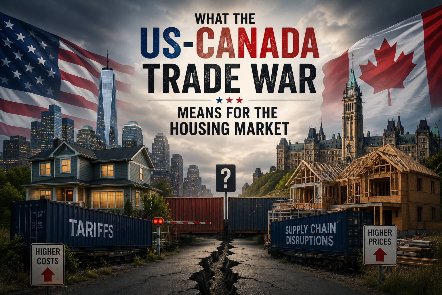 What the US-Canada trade war means for the housing market