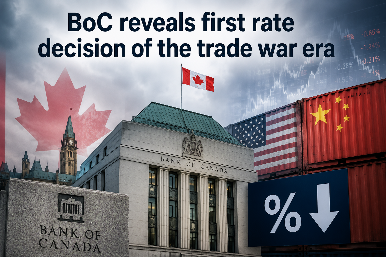 BoC reveals first rate decision of the trade war era