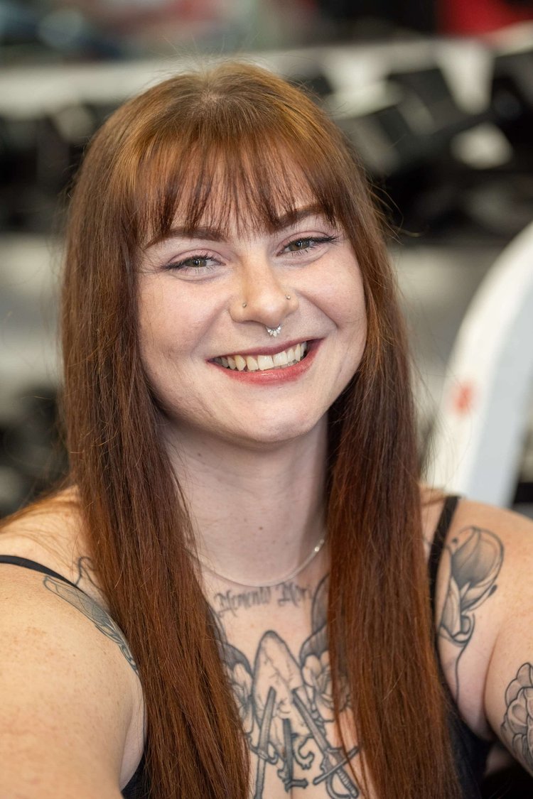 Naomi Wright, personal trainer at Bern Fit, smiling