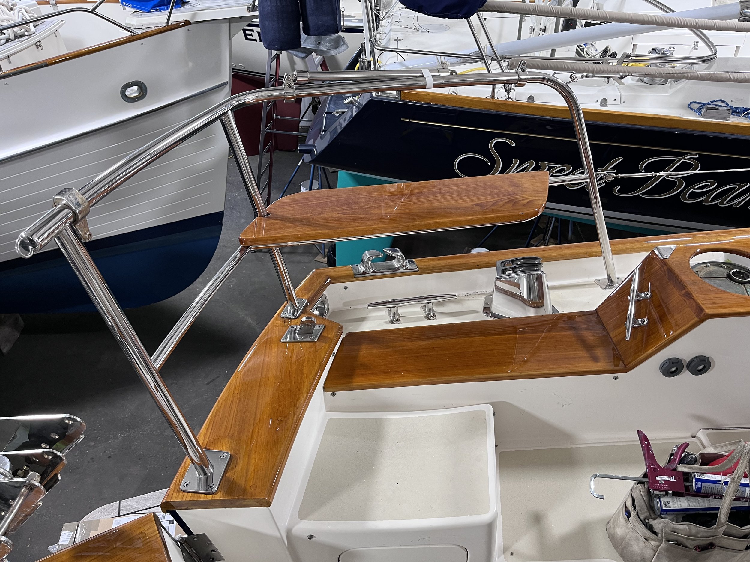 Stern Rail Repair - Bruckmann 50