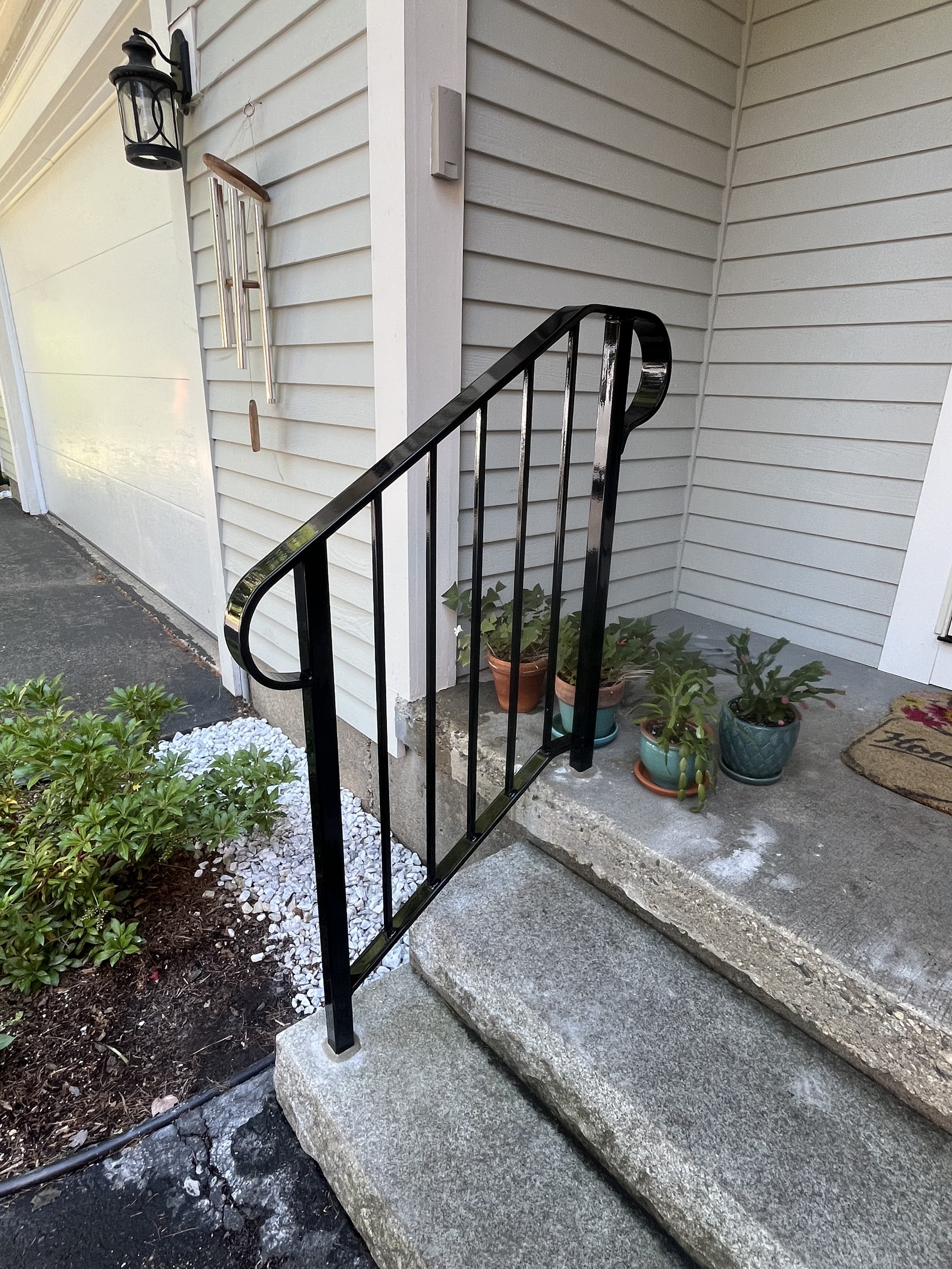 Residential Hand Rails - Powder Coated Steel