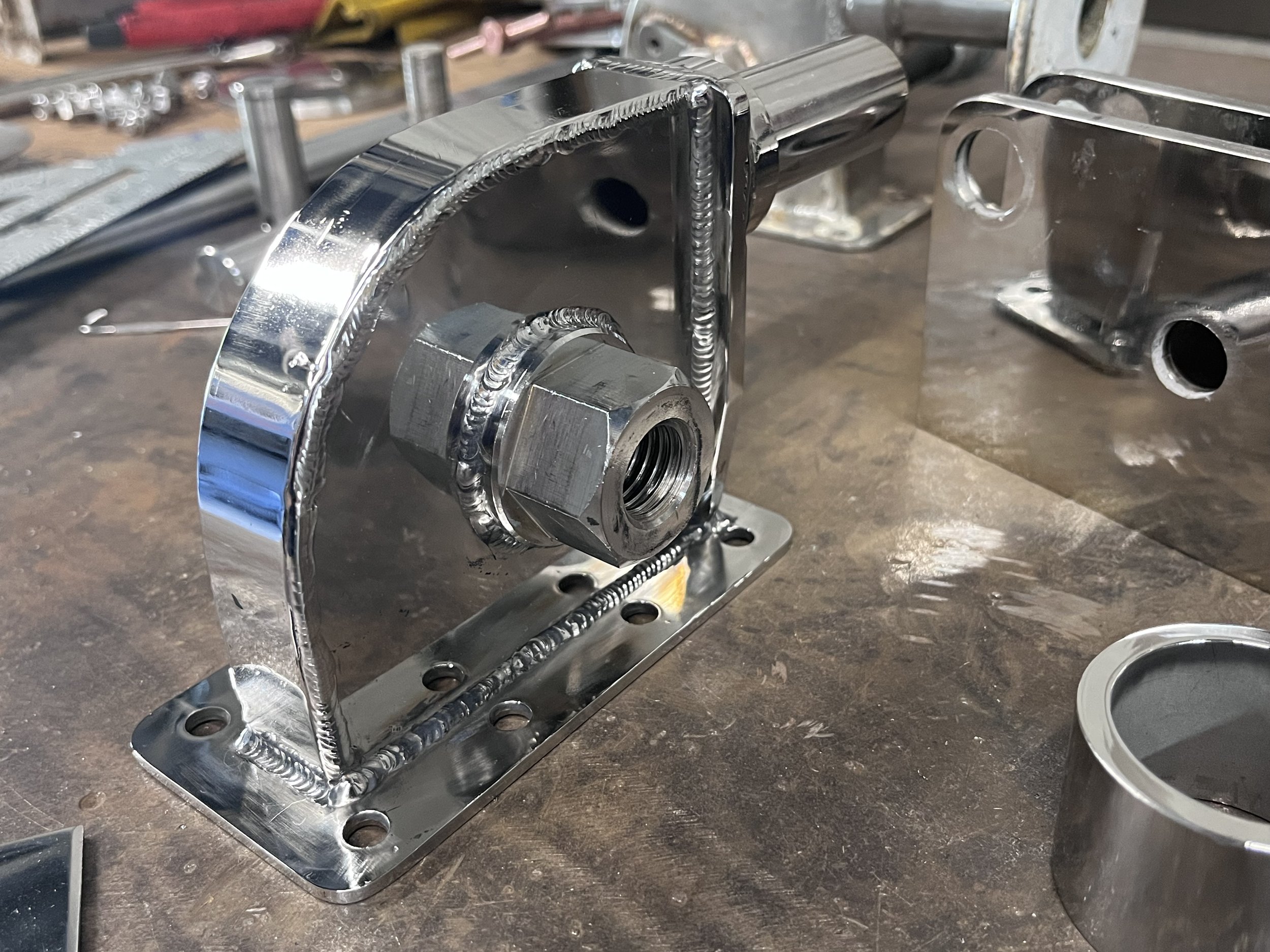 Sheave box Assemblies for Little Harbor 63 Centerboard