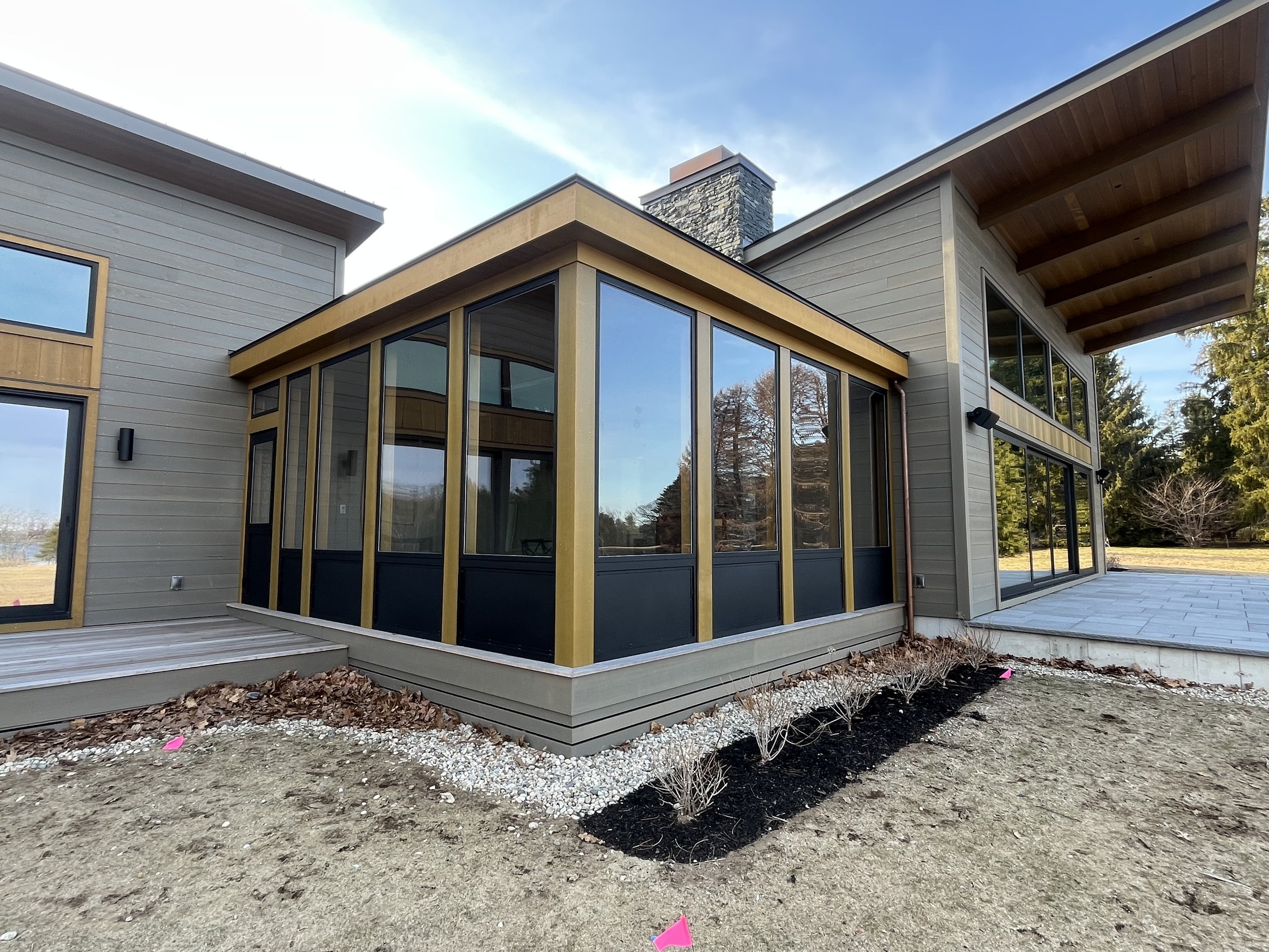 Porch Enclosure - Powder Coated Aluminum