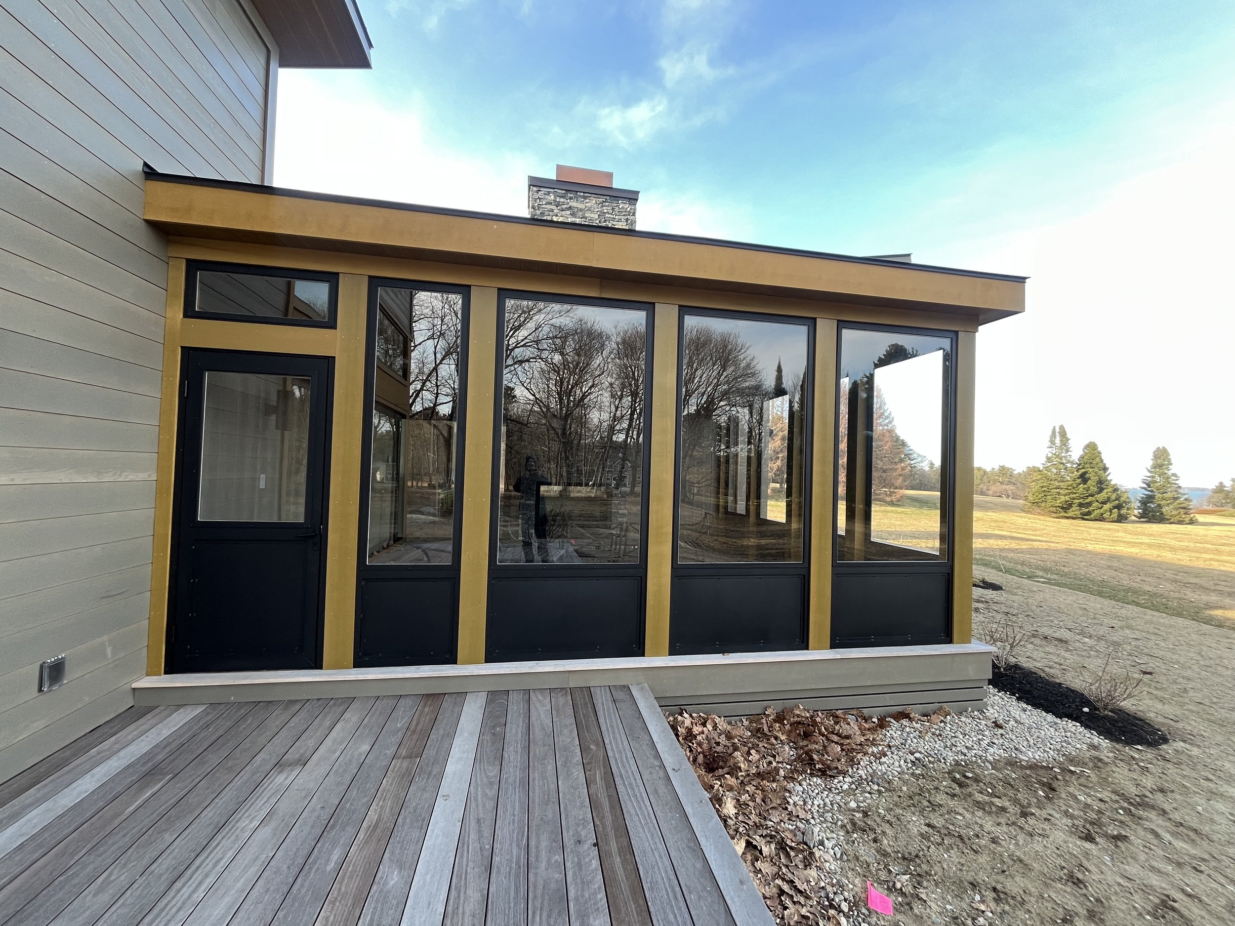 Porch Enclosure - Powder Coated Aluminum