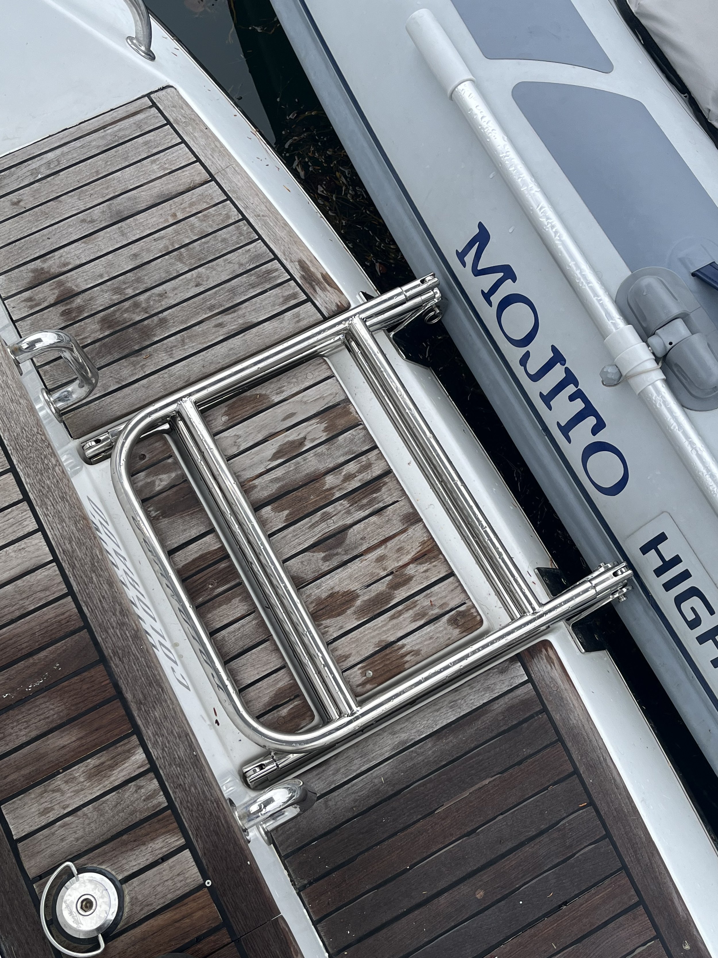Folding Swim Ladder - Hylas 54