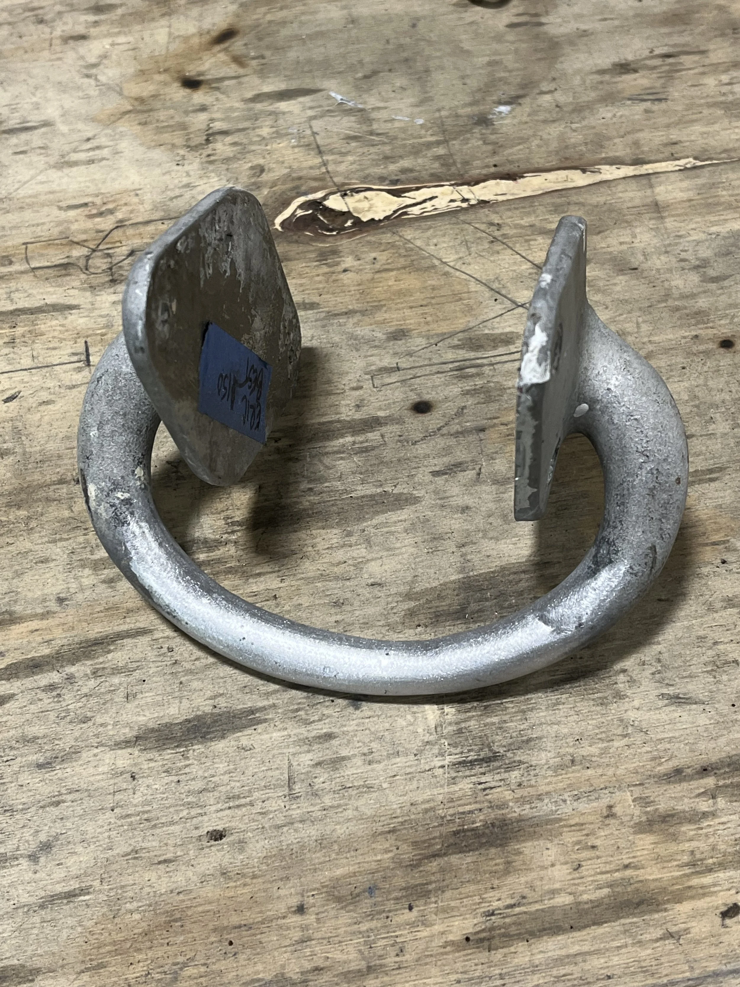 Aluminum Boom Bail Repair