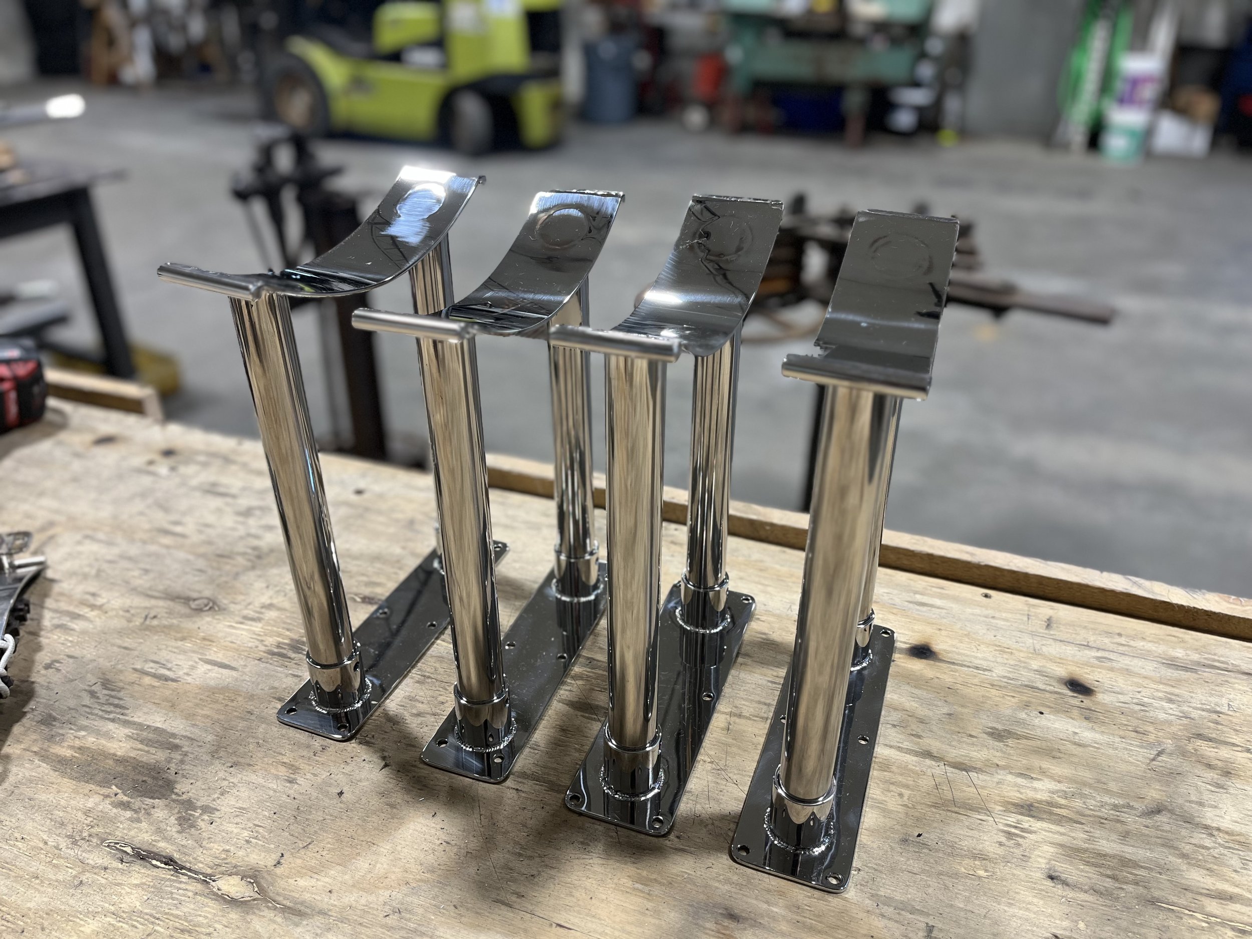 Dinghy Davit Chocks