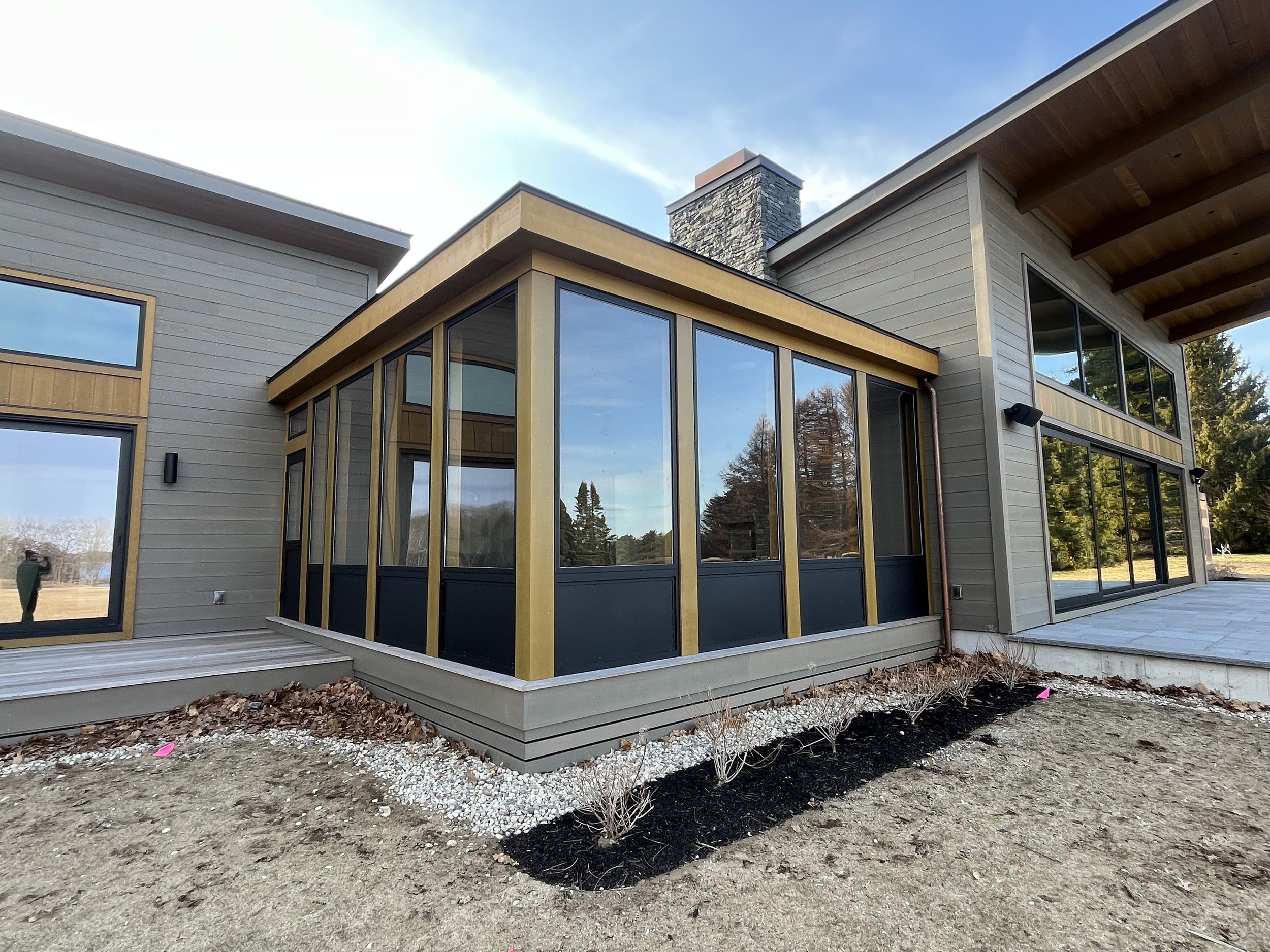 Porch Enclosure - Powder Coated Aluminum