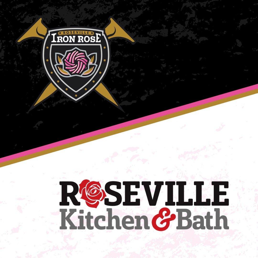 Super pumped to announce Roseville Kitchen and Bath as a partner for Iron Rose FC 🌹