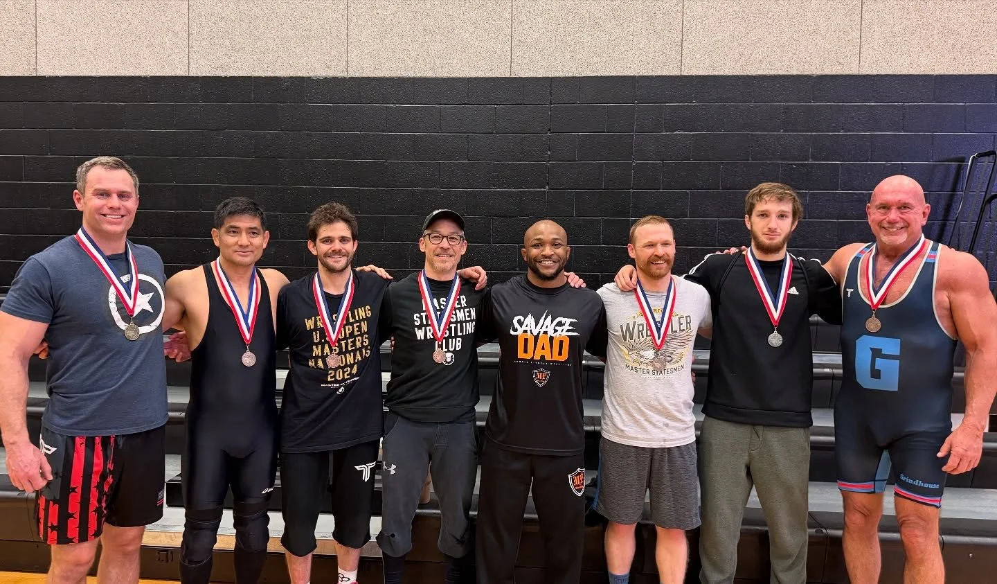 Another great Bald &amp; Fat in the books! Such a fun tournament. Thanks @joeytakedowns for putting in a great event. Thanks to @morrisfitness for giving us old guys a place to train. And thanks @dr.marcusthompsondc for coaching us today (and every w